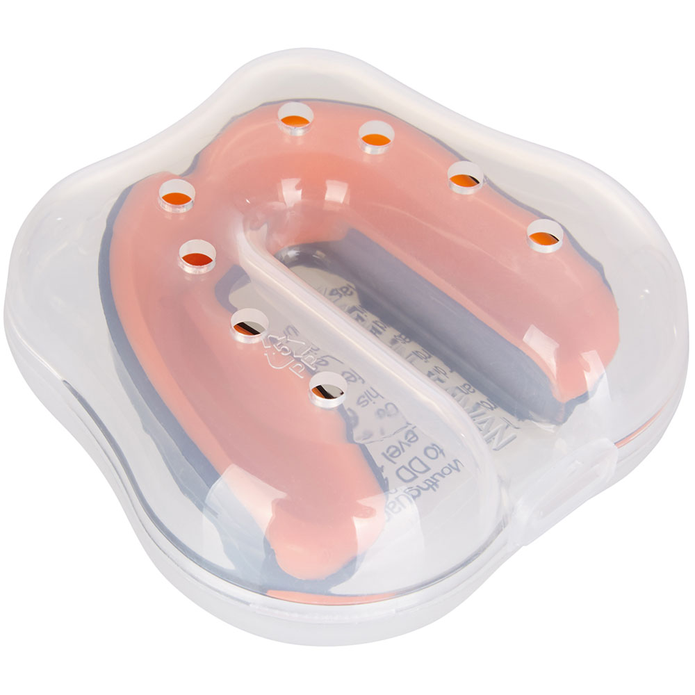 BENLEE Mouthguard, Kids, Breath, black-orange