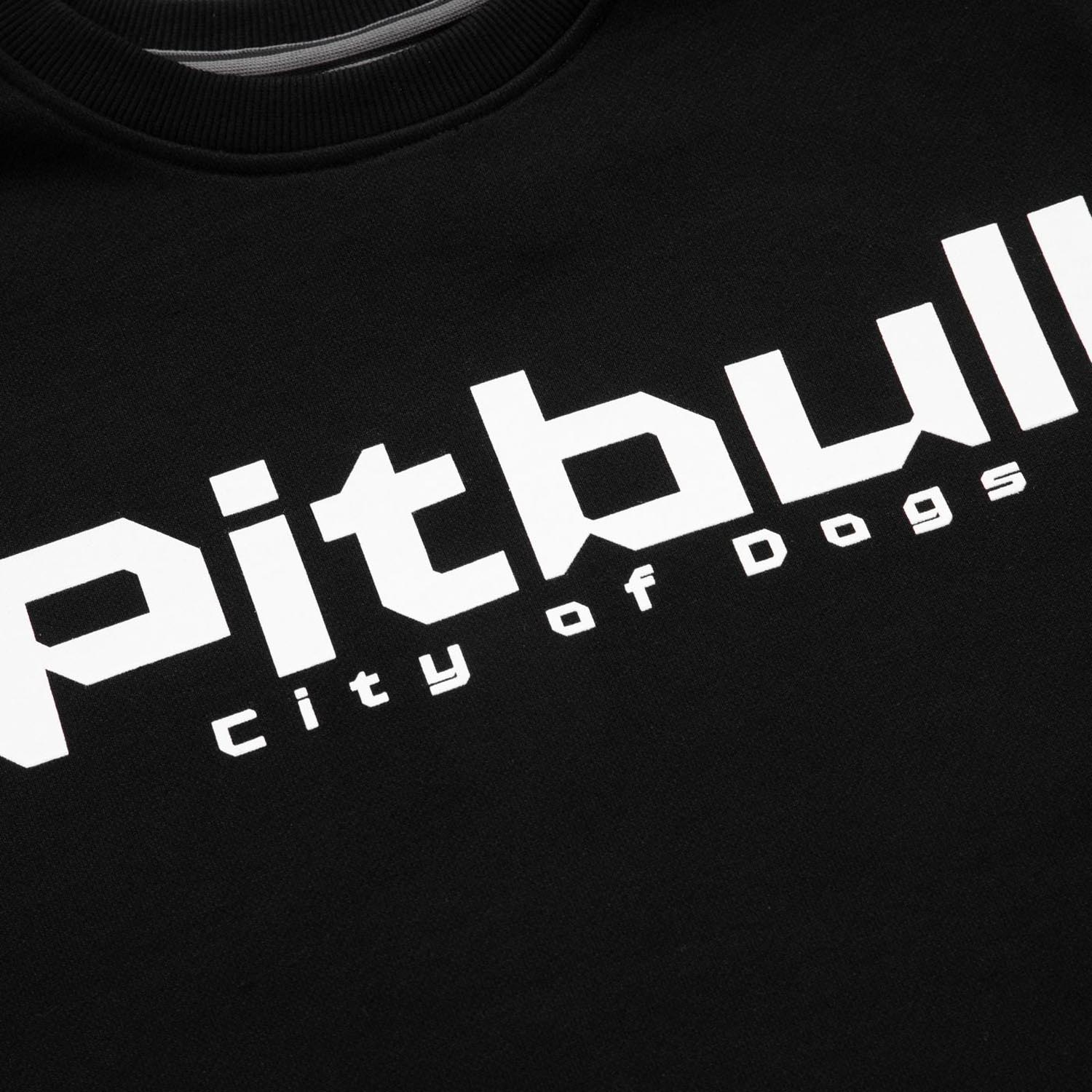 Pit Bull West Coast Pullover, City Of Dogs, black, XL