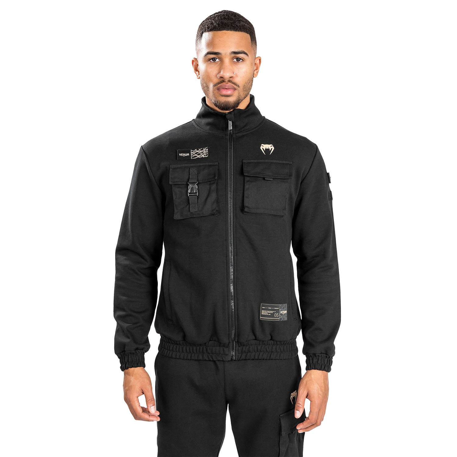 VENUM Training Jacket, Tecmo 2.0, black, M