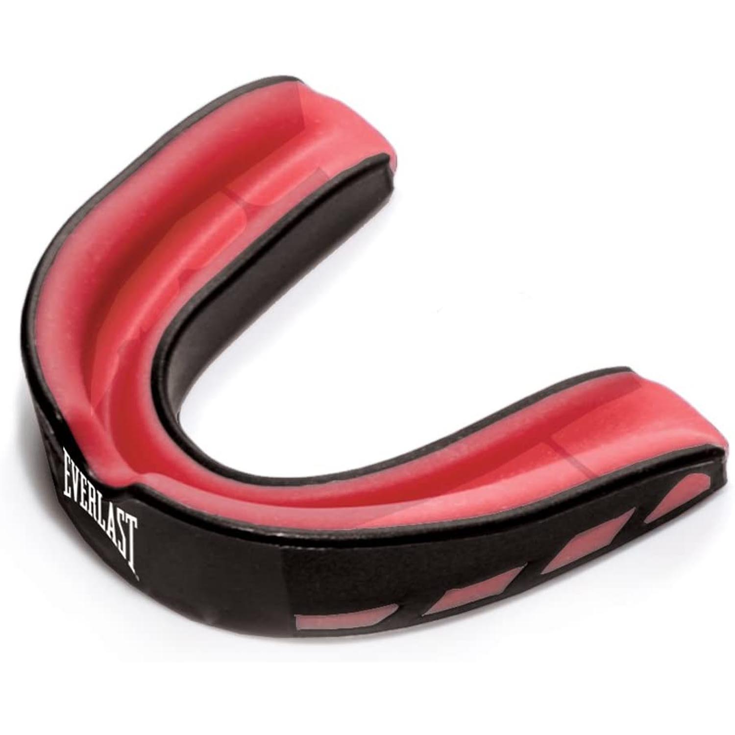 Everlast Mouth Guard, Evershield, black-red