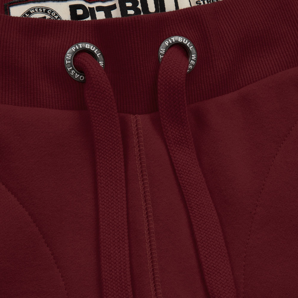 Pit Bull West Coast Jogginghosen, Small Logo, winered, XXXL
