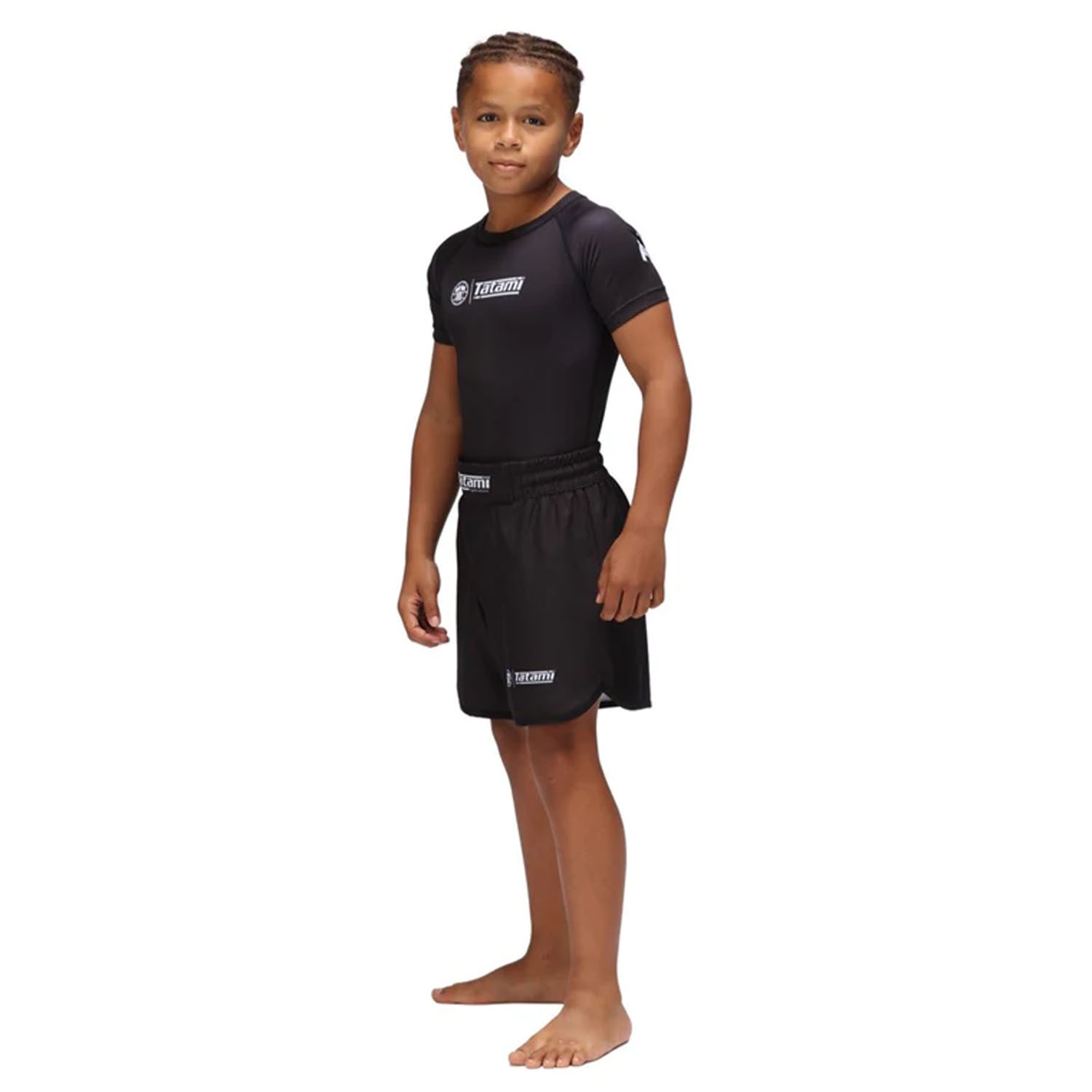 Tatami Rashguard, S/S, Kids, Impact, black, 9-11 J.