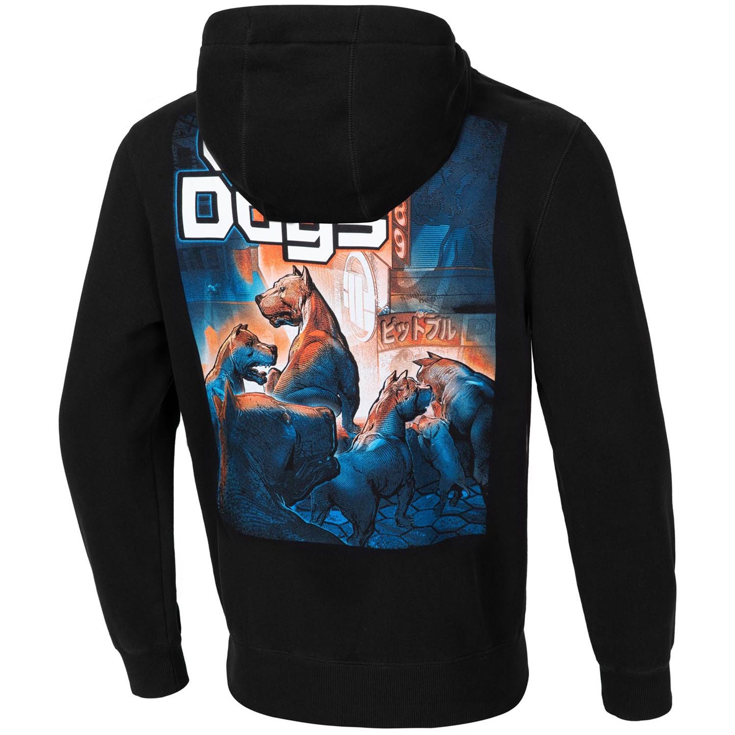 Pit Bull West Coast Hoody, City Of Dogs, black, XL