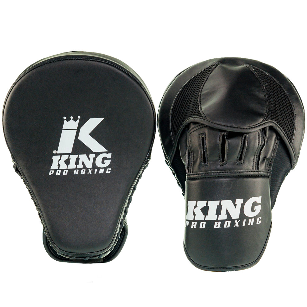 KING PRO BOXING Punching Mitts, Revo, black-white