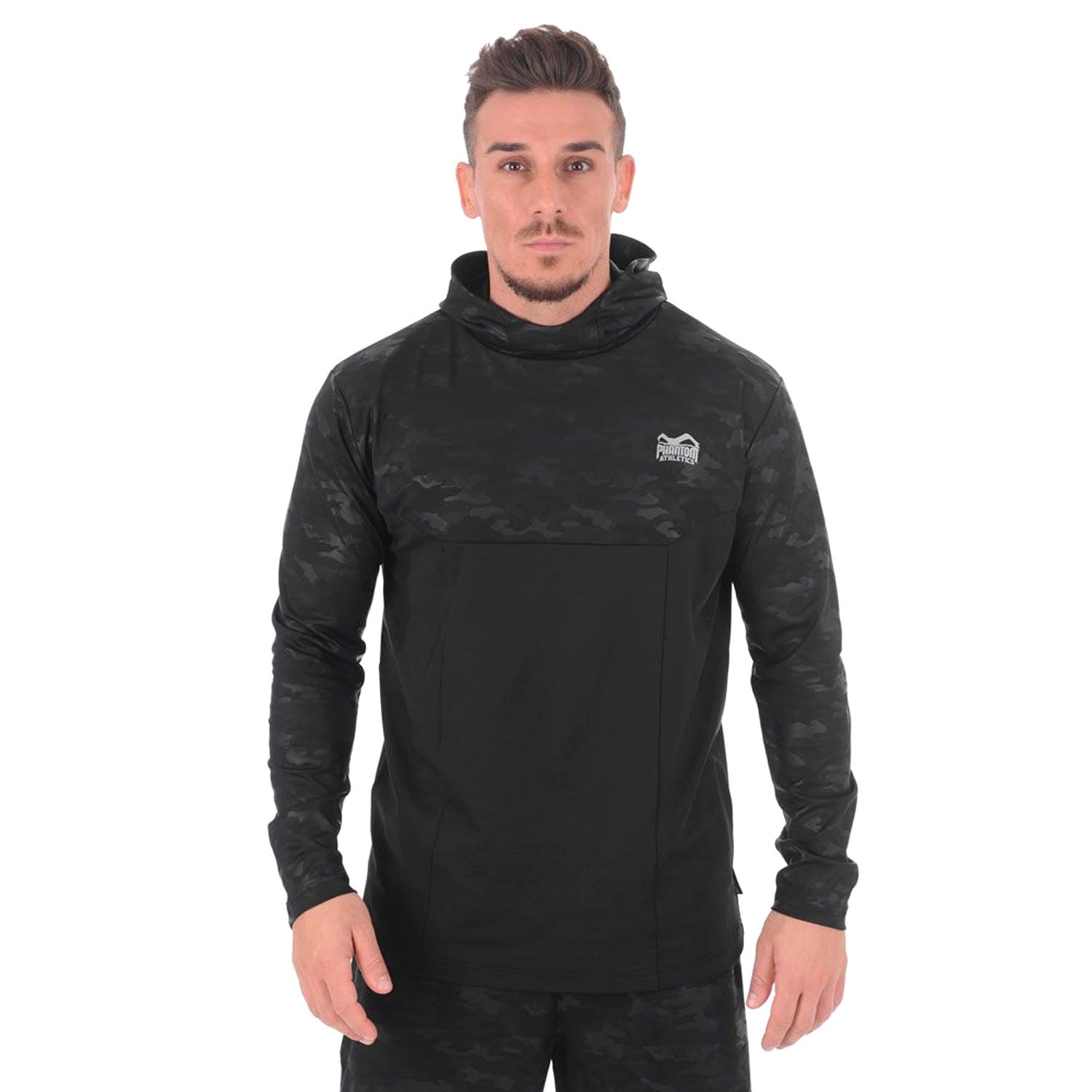Phantom Athletics Hoody, Shadow, black-camo, XL