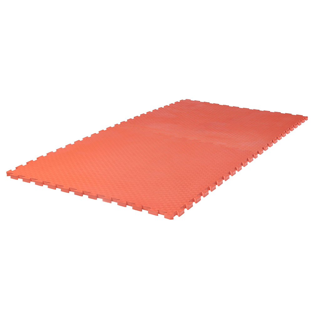 Ju-Sports Puzzle Mat, Pro Checker, red, 2 cm