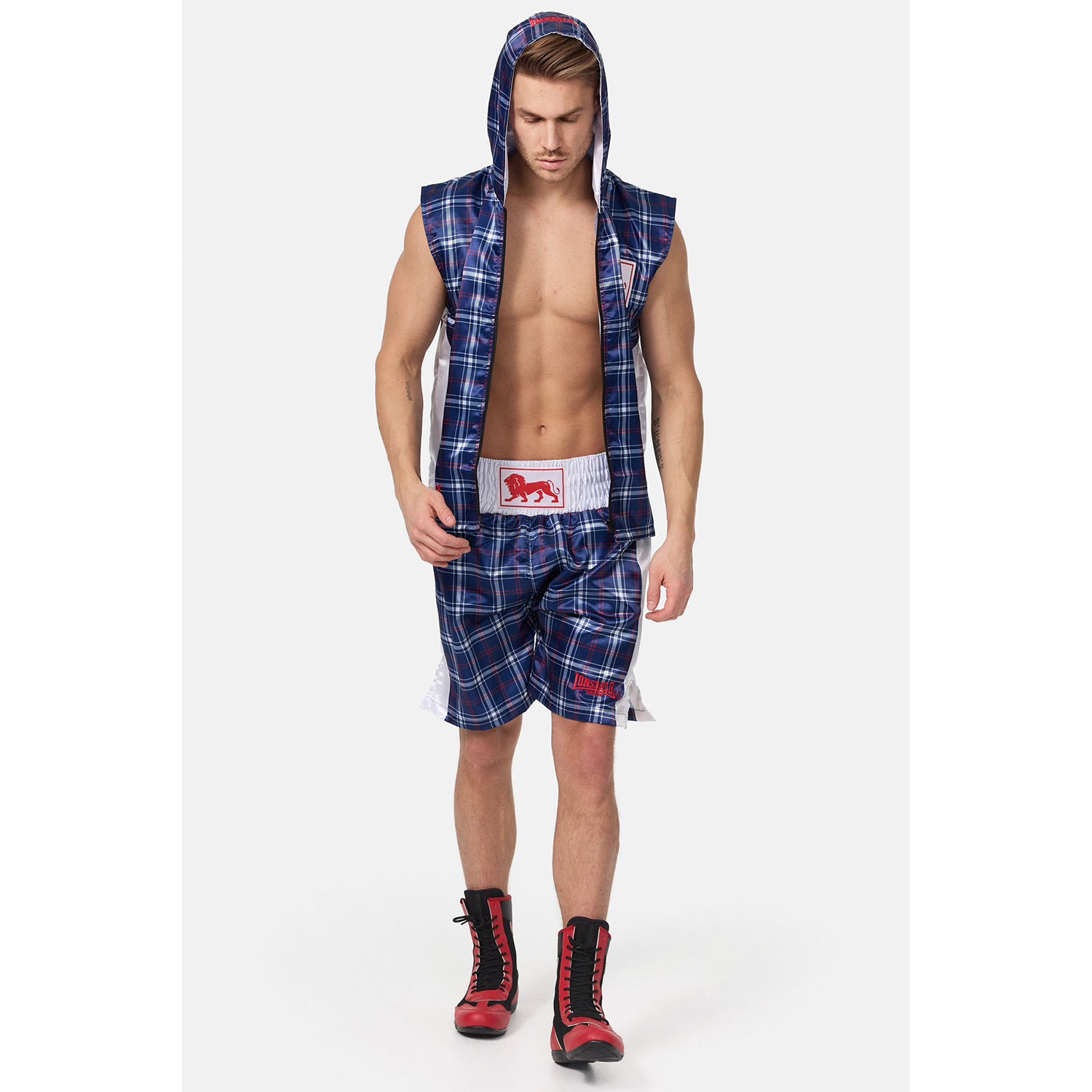 Lonsdale Boxhose, Spaxton, navy, XL