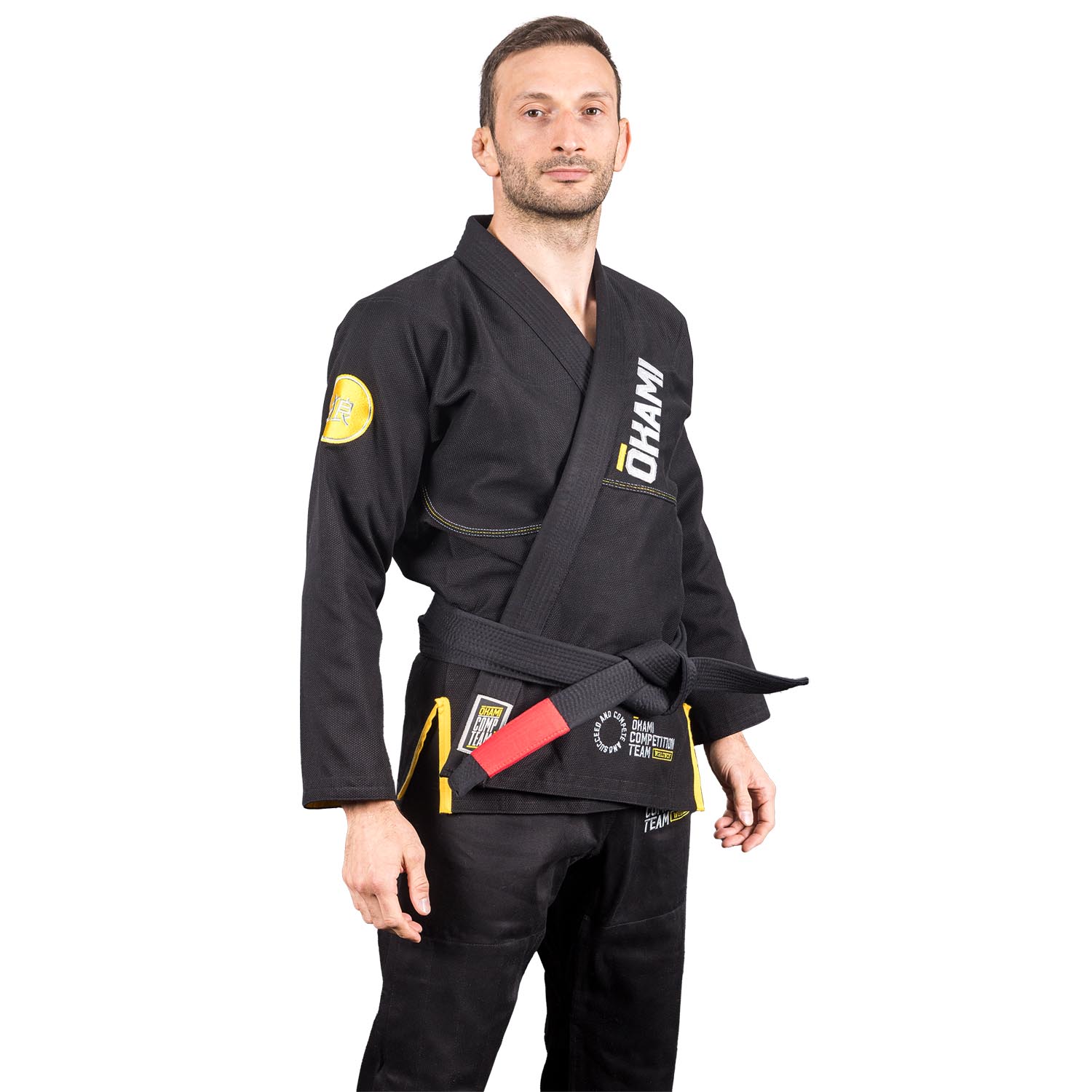 OKAMI BJJ GI, Competition Team V2, black, A3L