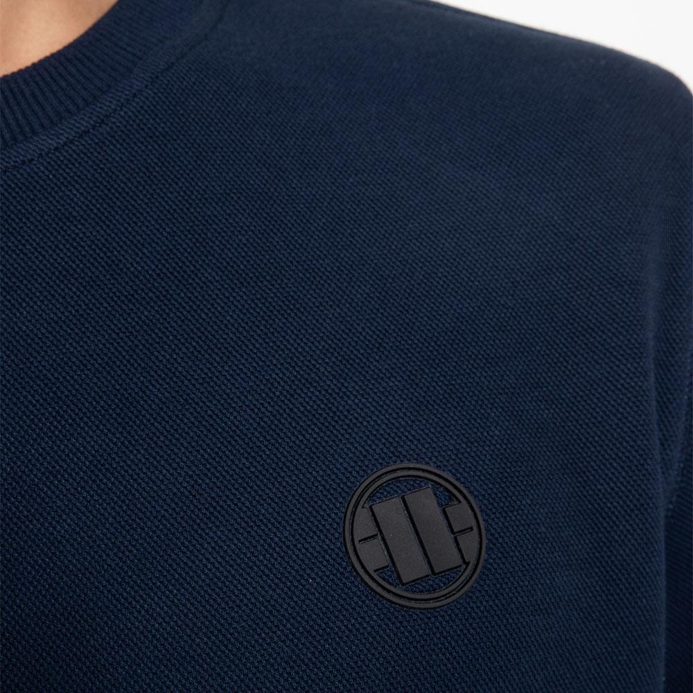 Pit Bull West Coast Pullover, Pique, Small Logo, navy, XXL