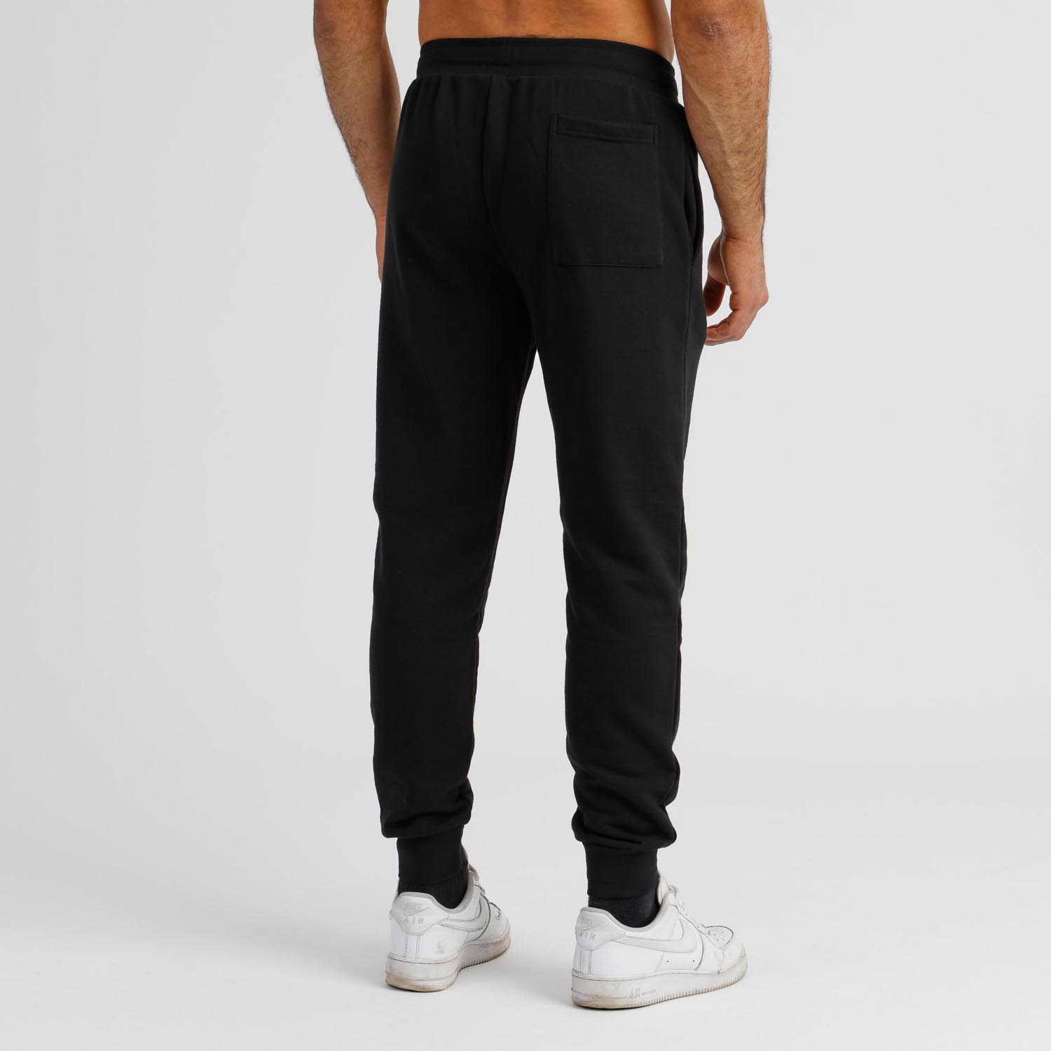 LEONE Jogging Pants, Boxing, black-white, M