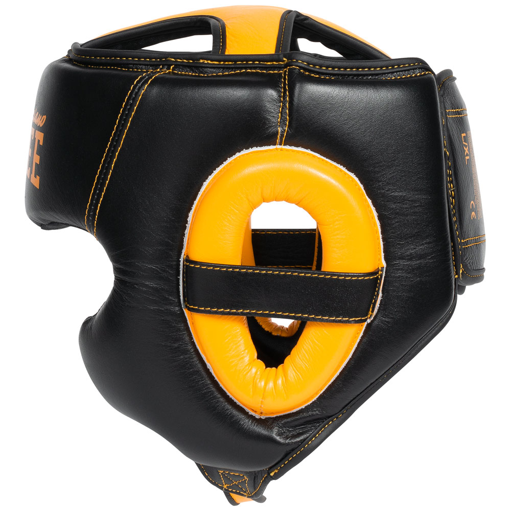 BENLEE Headguard, Brockton, black-yellow, S/M