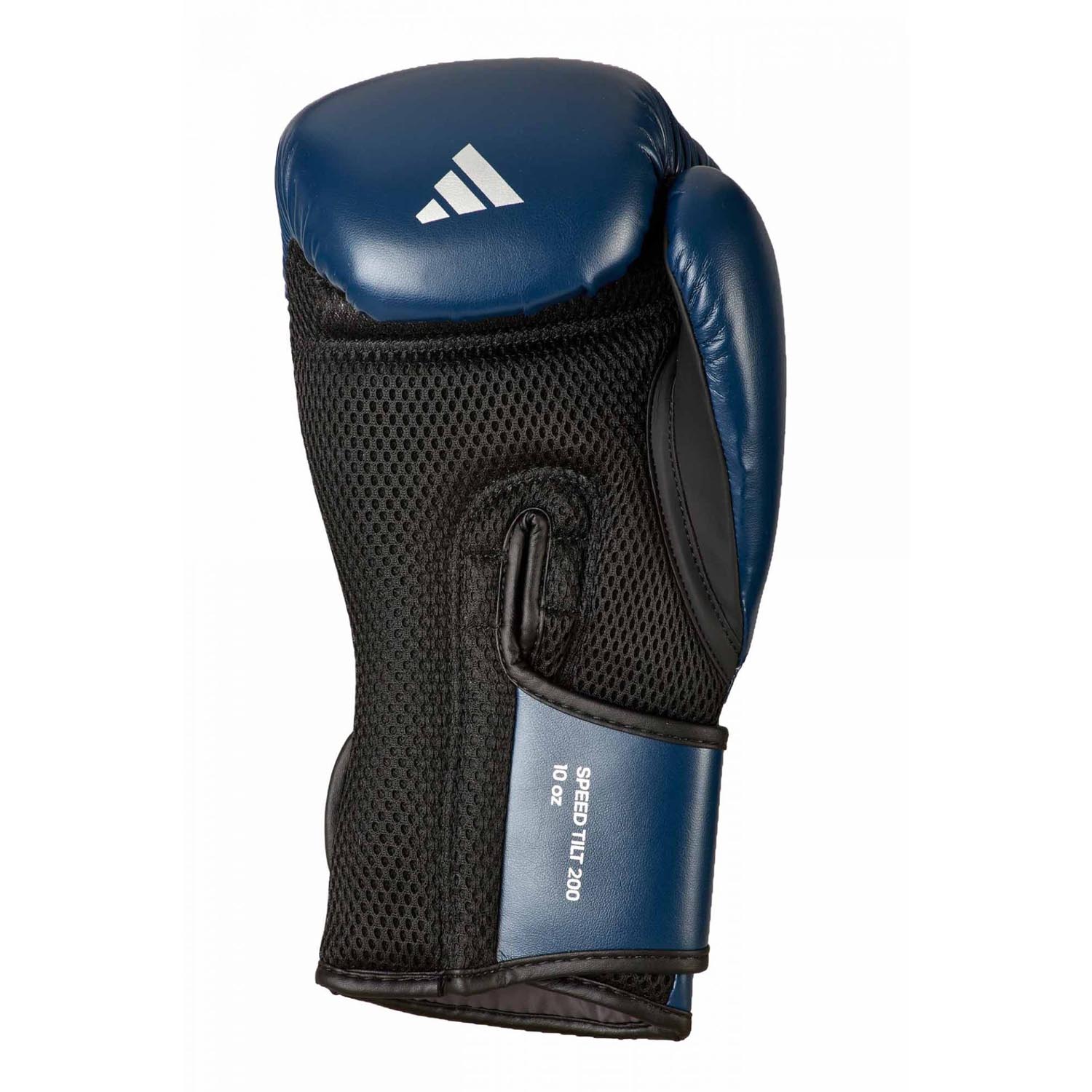 adidas Boxing Gloves, Speed Tilt 200, blue-silver, 12 Oz
