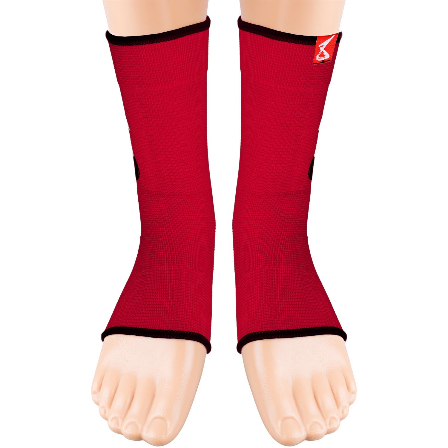 8 WEAPONS Ankle Guards, red