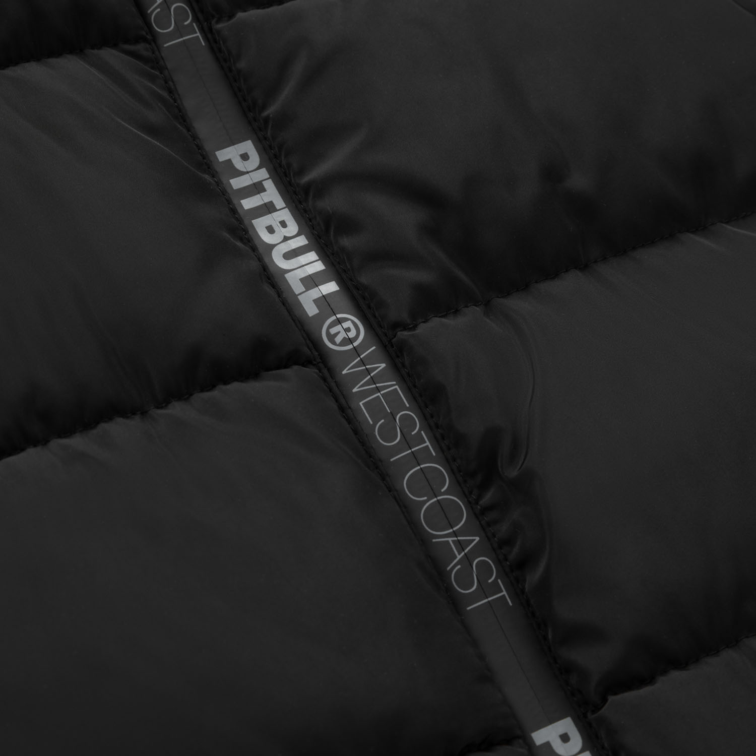 Pit Bull West Coast Jacke, Padded Hooded Airway 4, schwarz, S