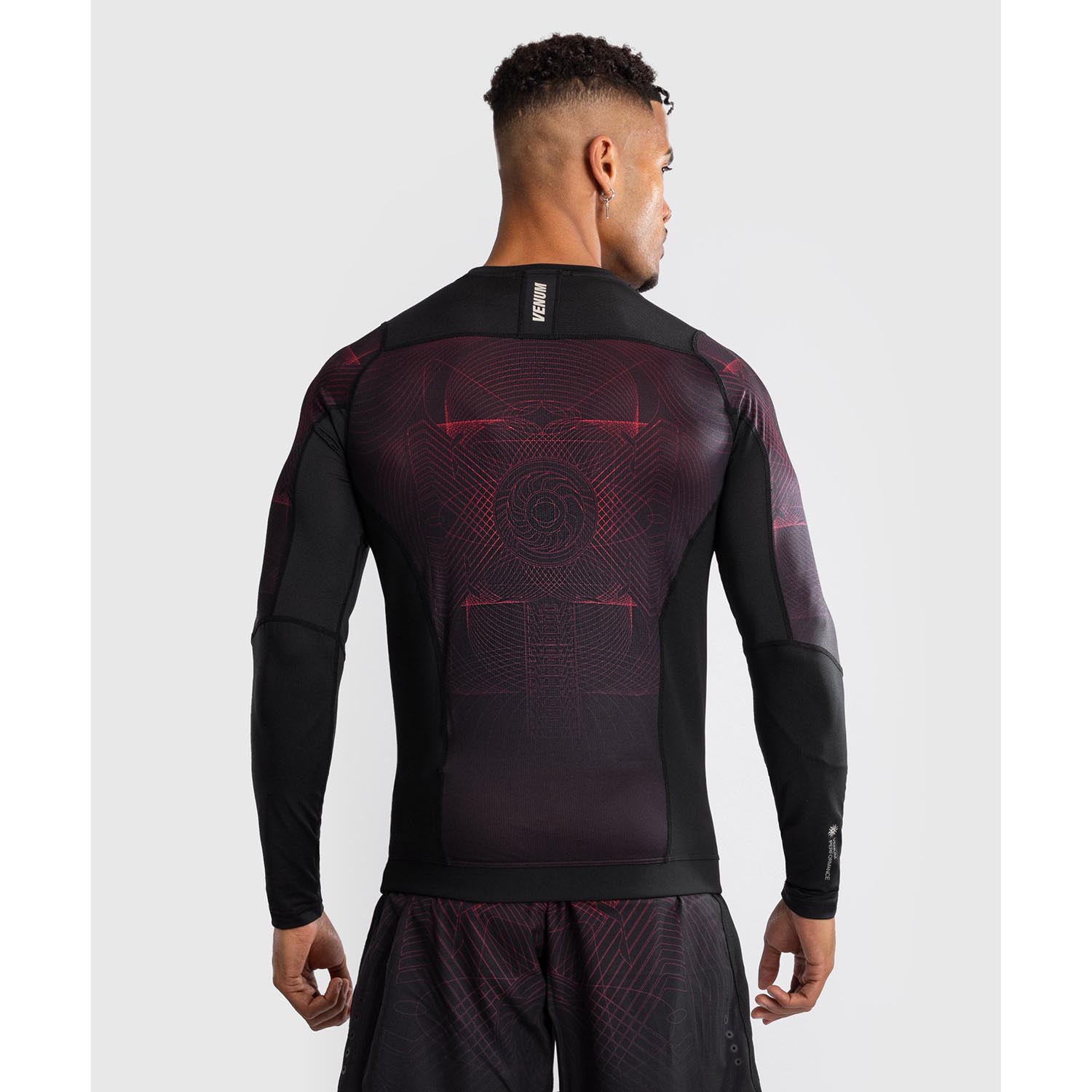 VENUM Rashguard, L/S, G-Fit Air, schwarz-rot, XL