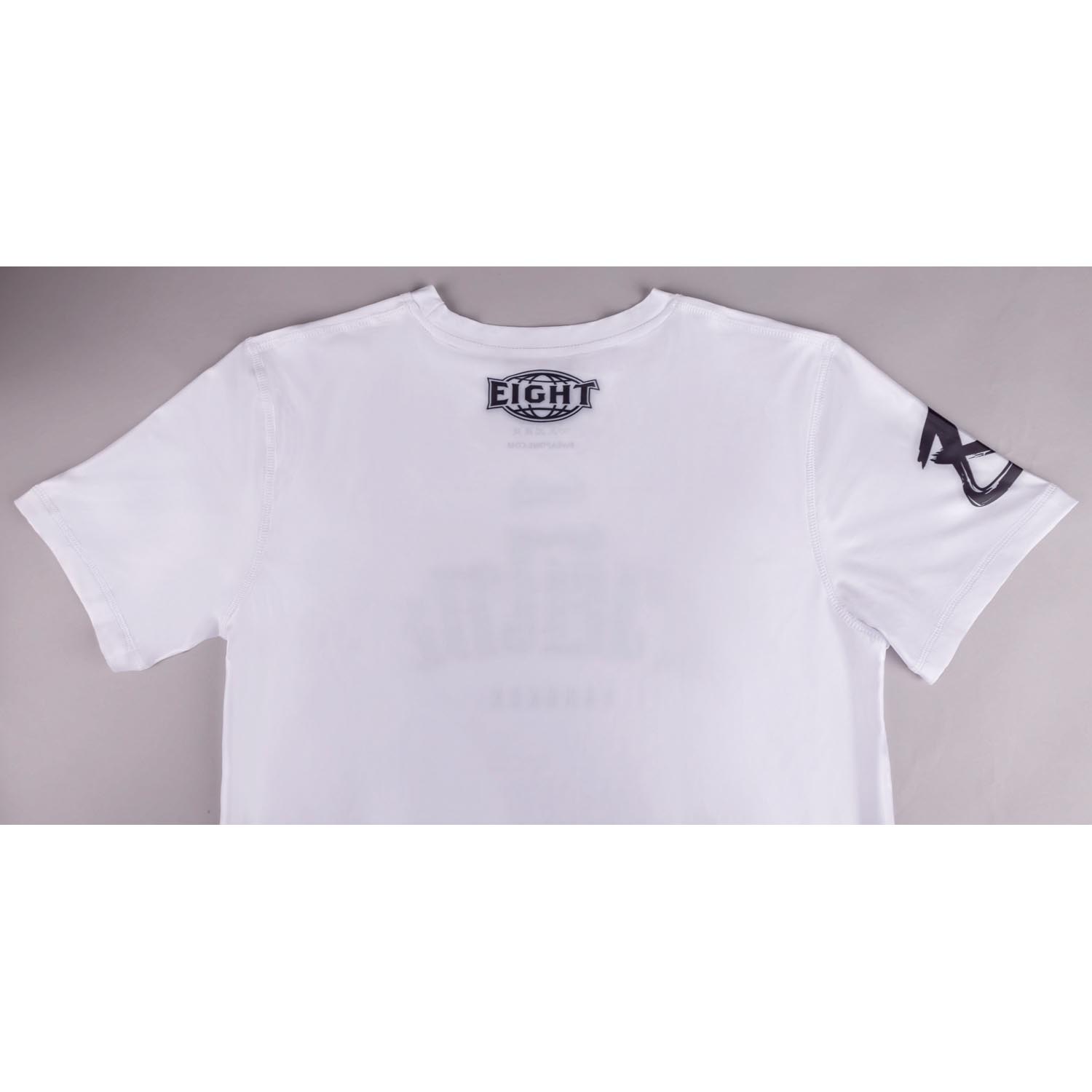 8 WEAPONS Functional T-Shirt, Bangkok, white-black, XXL