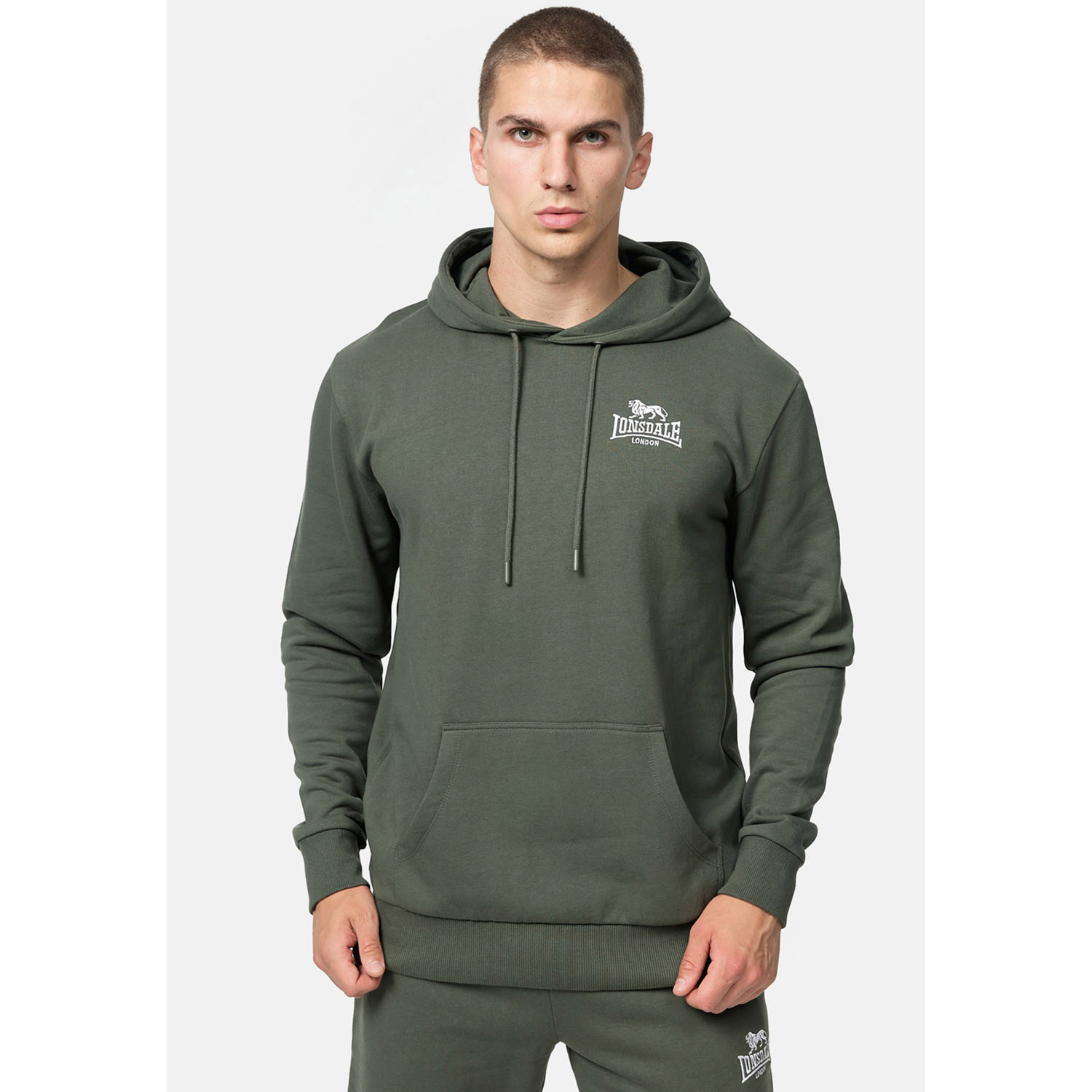Lonsdale Hoody, Talmine, olive, XXL