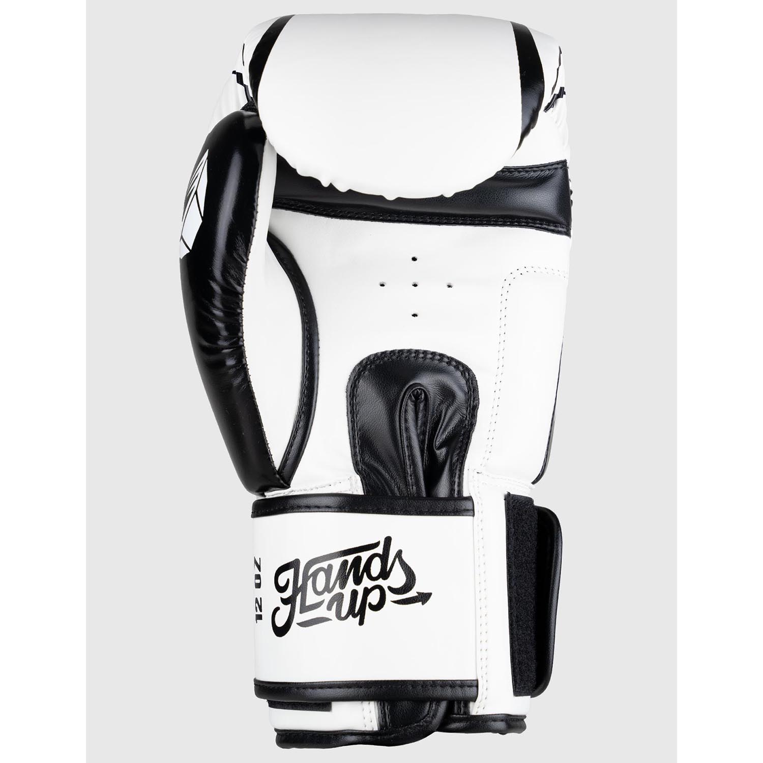 RINGLIFE Boxhandschuhe, No.1 weiß-schwarz 14 Oz
