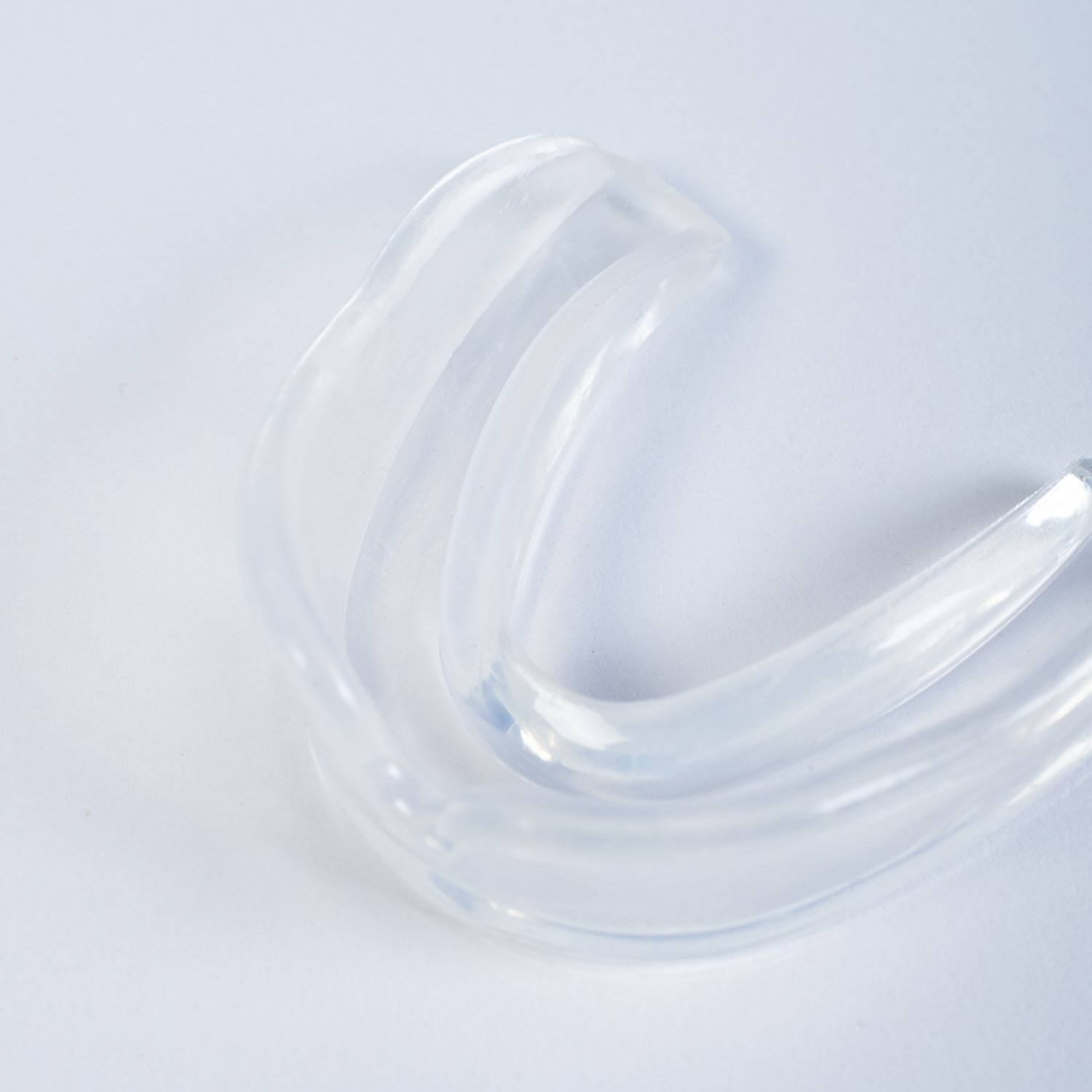 MANTO Mouth Guard, Single, Basic, transparent