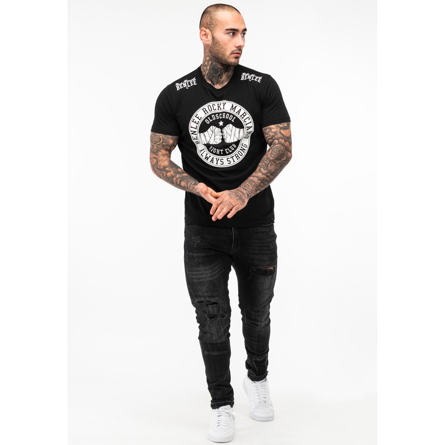 BENLEE T-Shirt, Westfall, schwarz, M