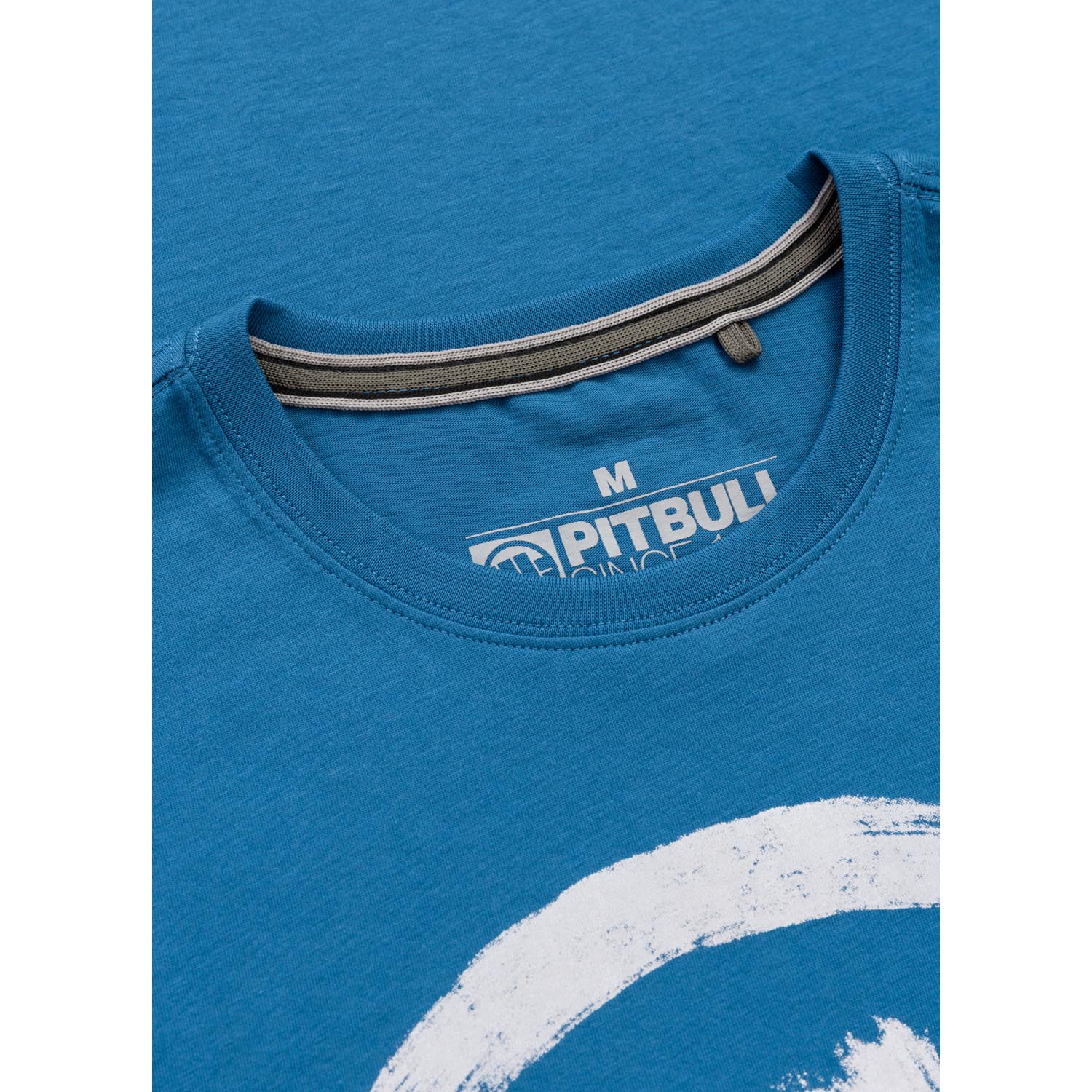 Pit Bull West Coast T-Shirt, Logo Palms, blue, XXXL