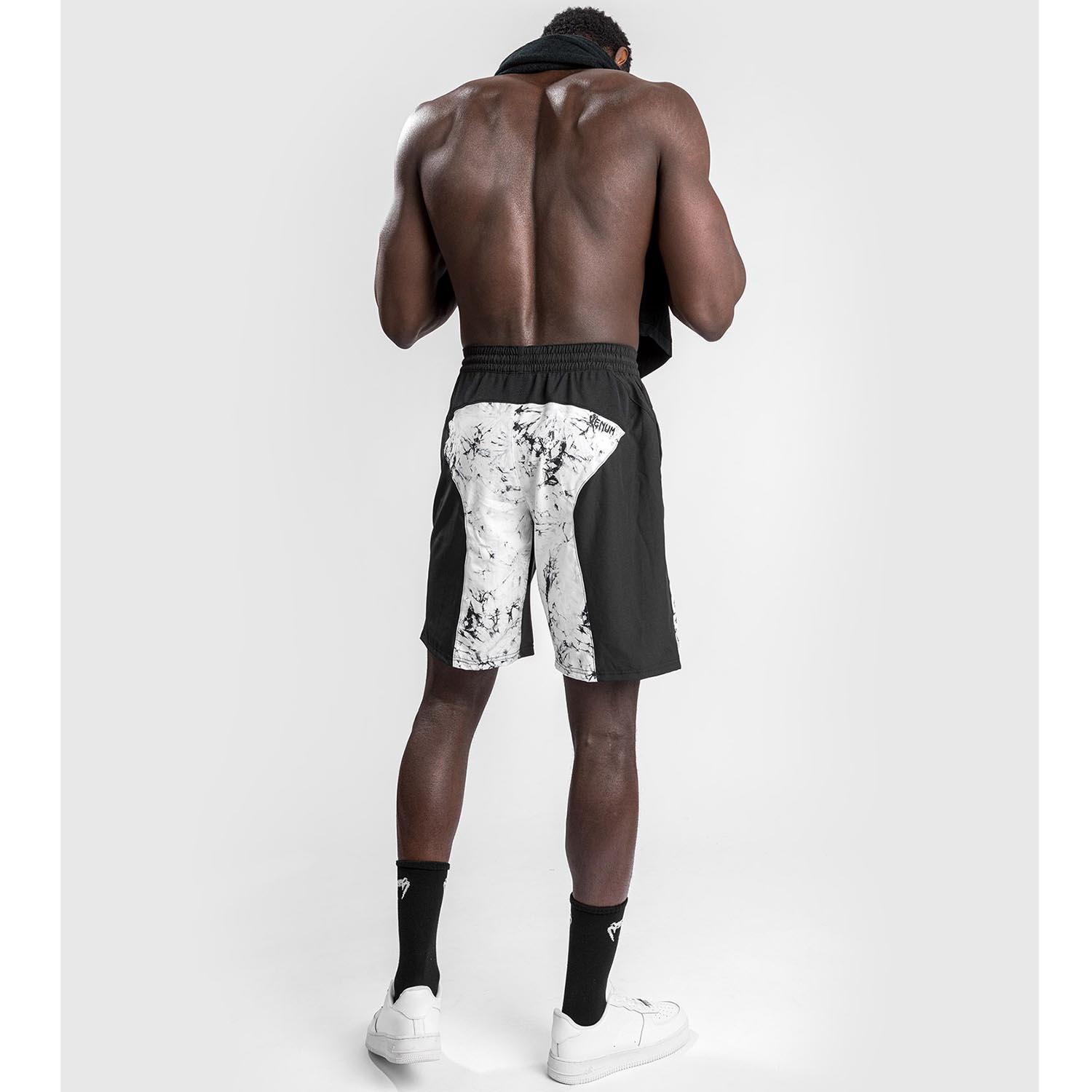 VENUM Training Shorts G-Fit Marble, black-white, S