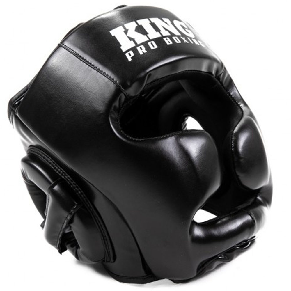 KING PRO BOXING Head Guard, Revo 1, black, L