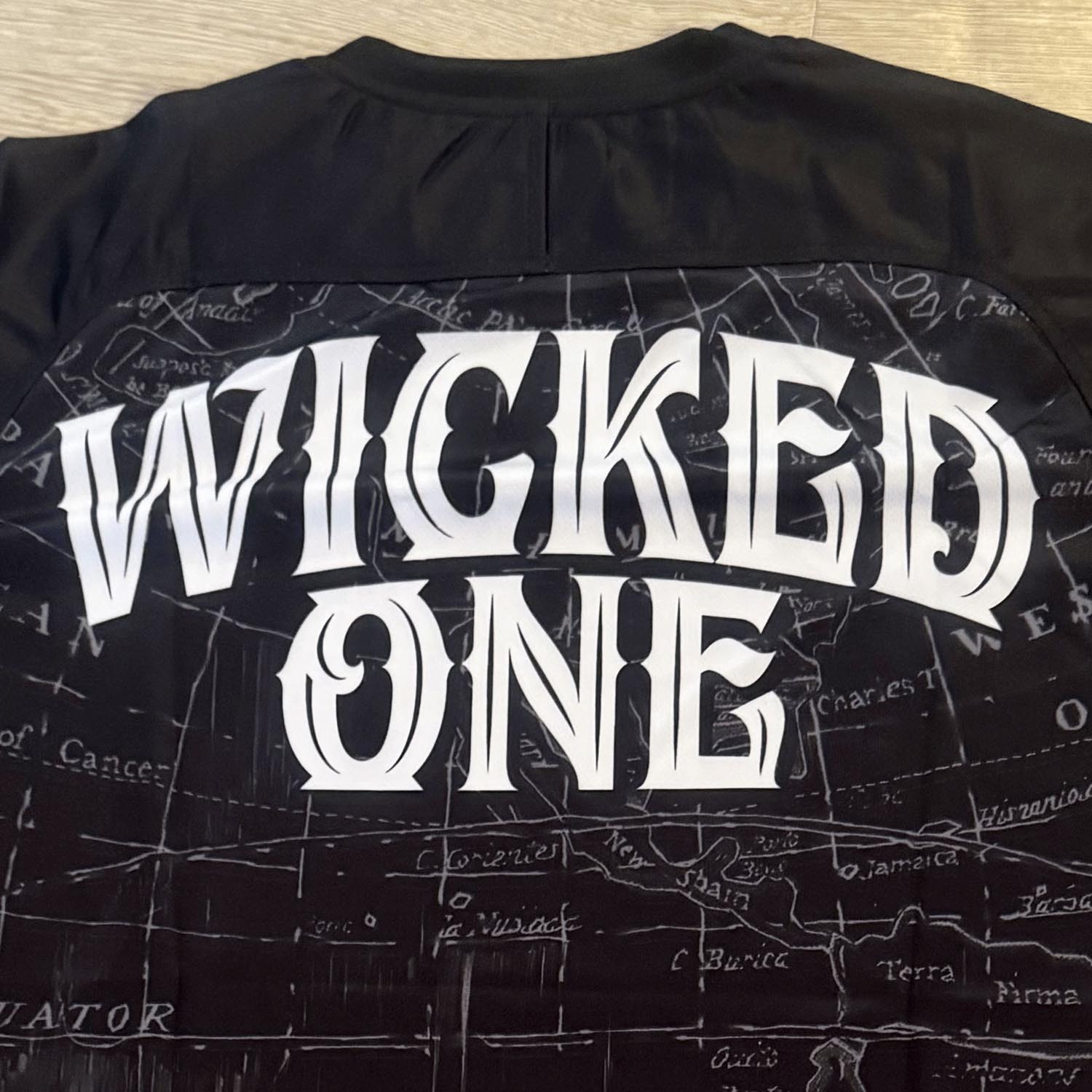 Wicked One Training Shirt, Hacker, black-white, XXL