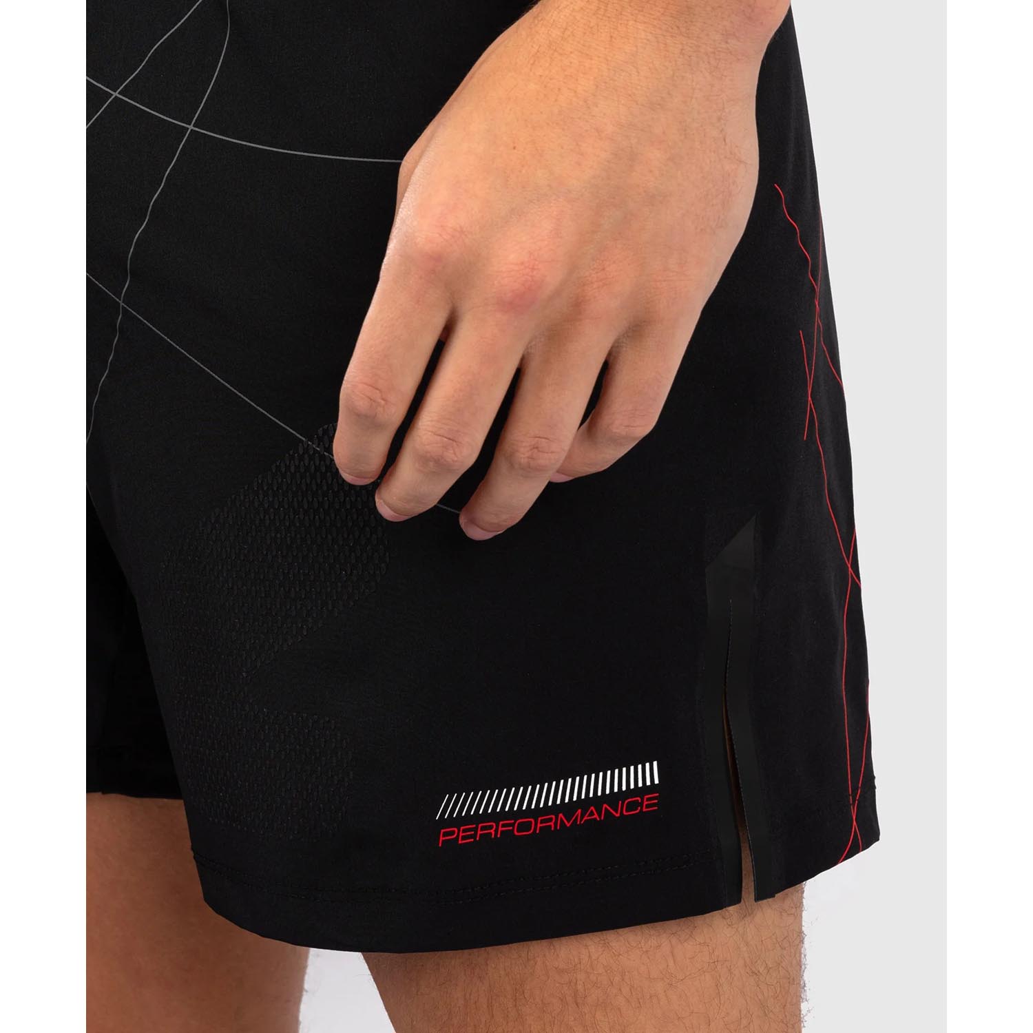 VENUM MMA Fight Shorts, Tactical XT, black-red, XXL