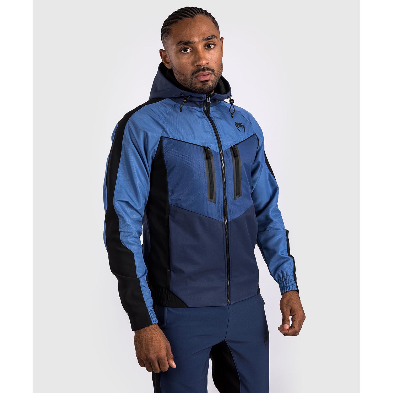 VENUM Trainingsjacke, Laser 3.0, schwarz-blau, XL