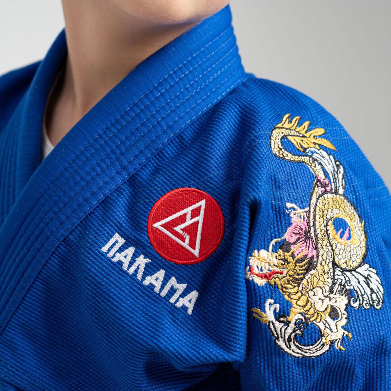 Nakama BJJ GI, Kids, Ryuu, blau, M3