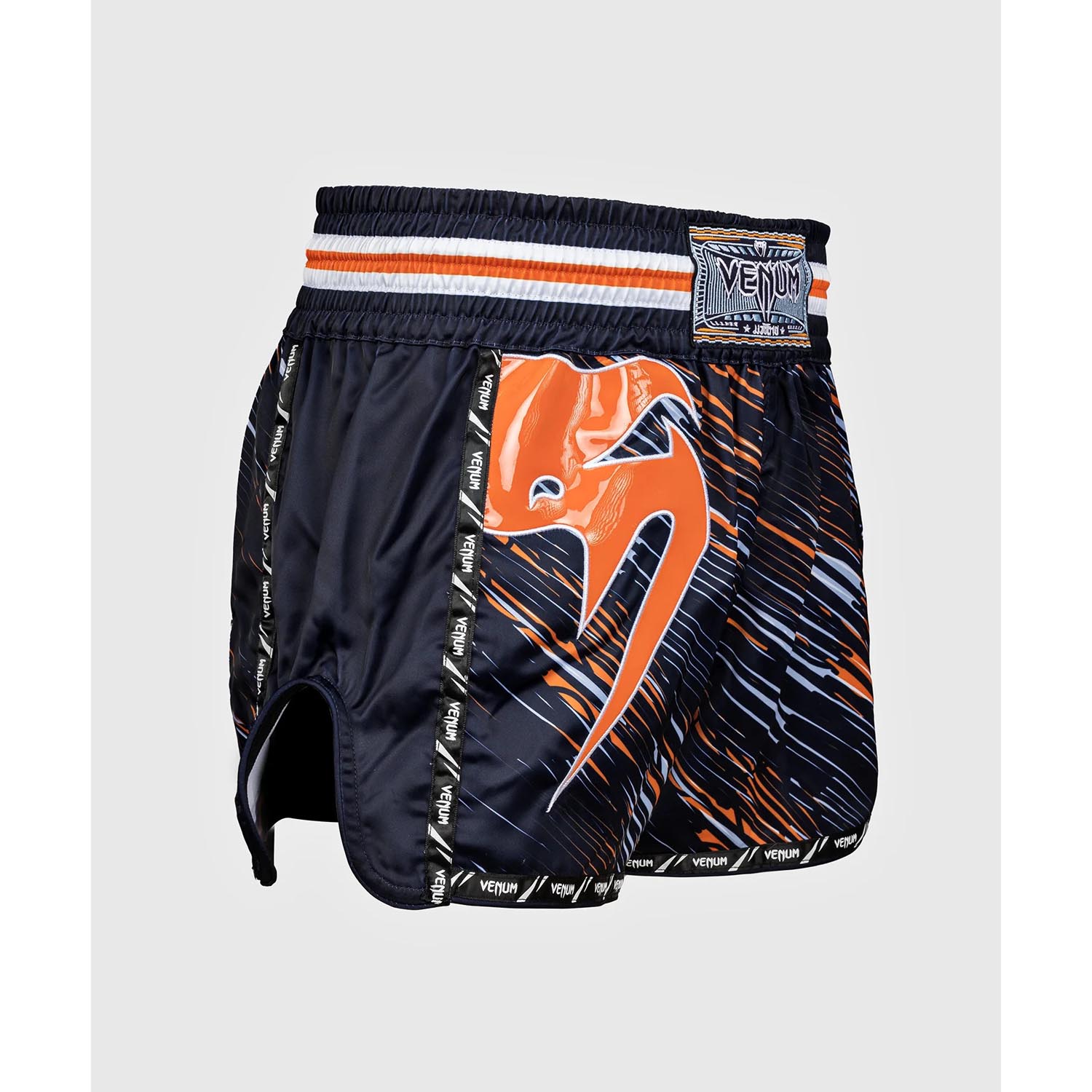 VENUM Muay Thai Shorts, Giant, orange, XXL