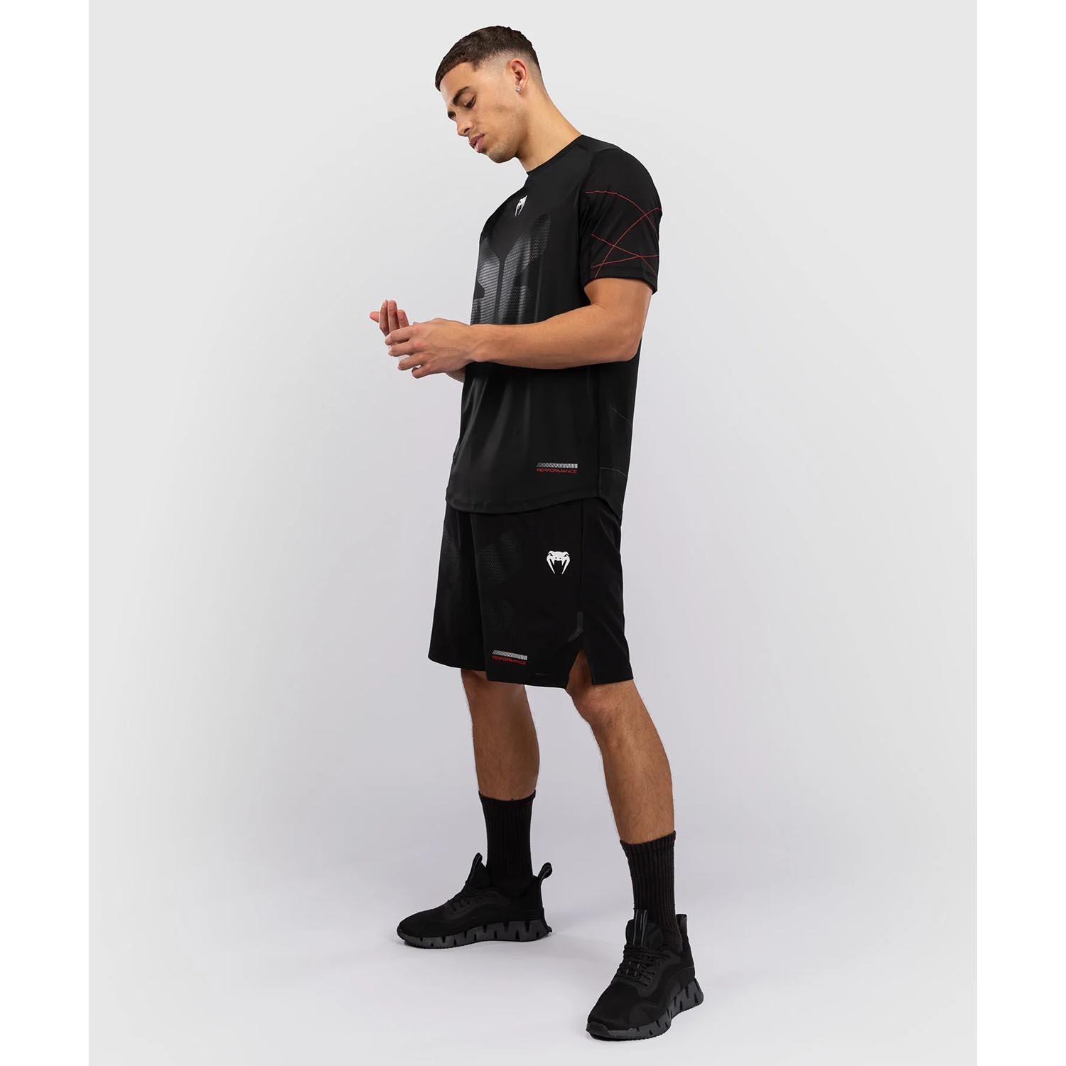 VENUM Dry Tech T-Shirt, Tactical XT, black-red, XXL