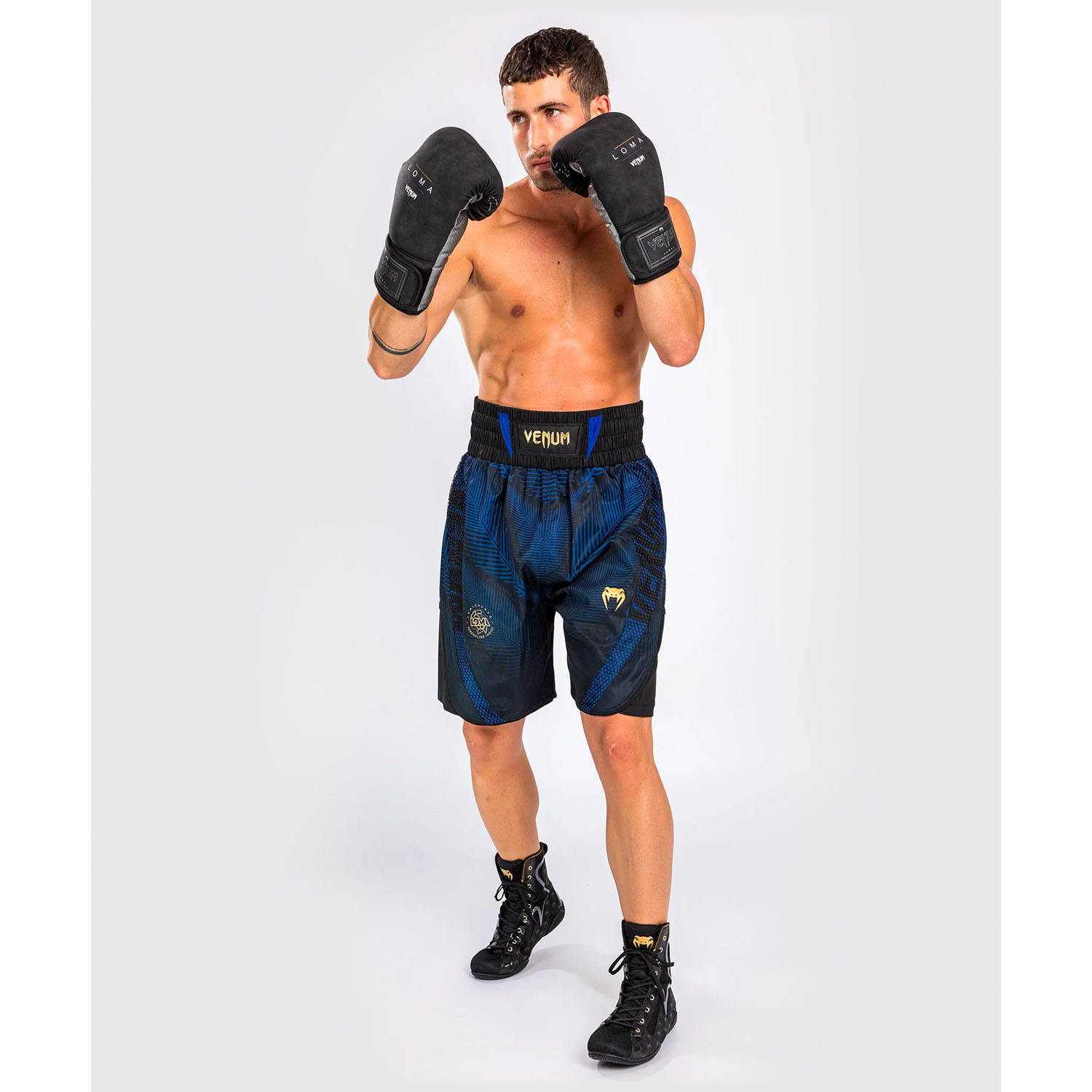 VENUM Boxhosen, Phantom Loma, schwarz-blau, XS