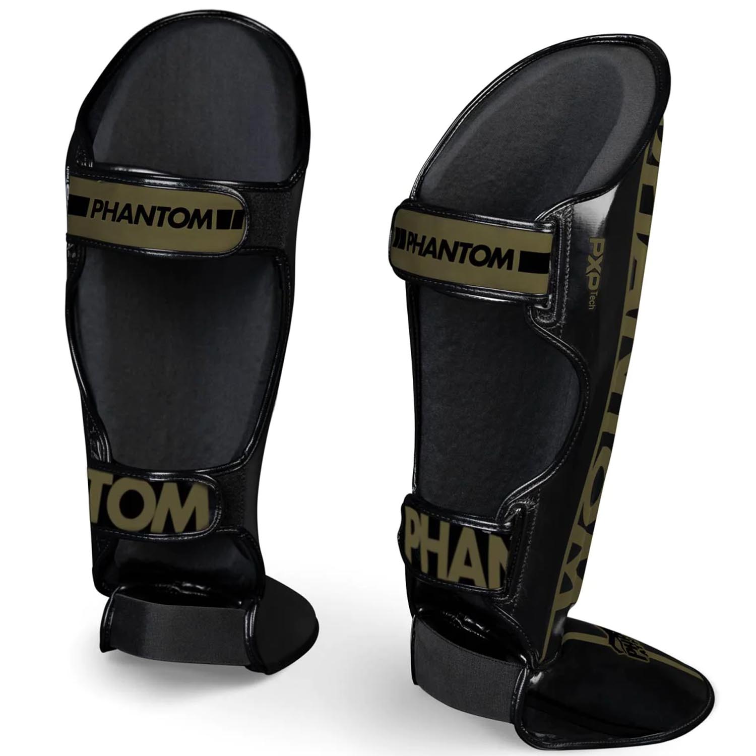Phantom Athletics Shinguards, Apex, Striking, army, S/M