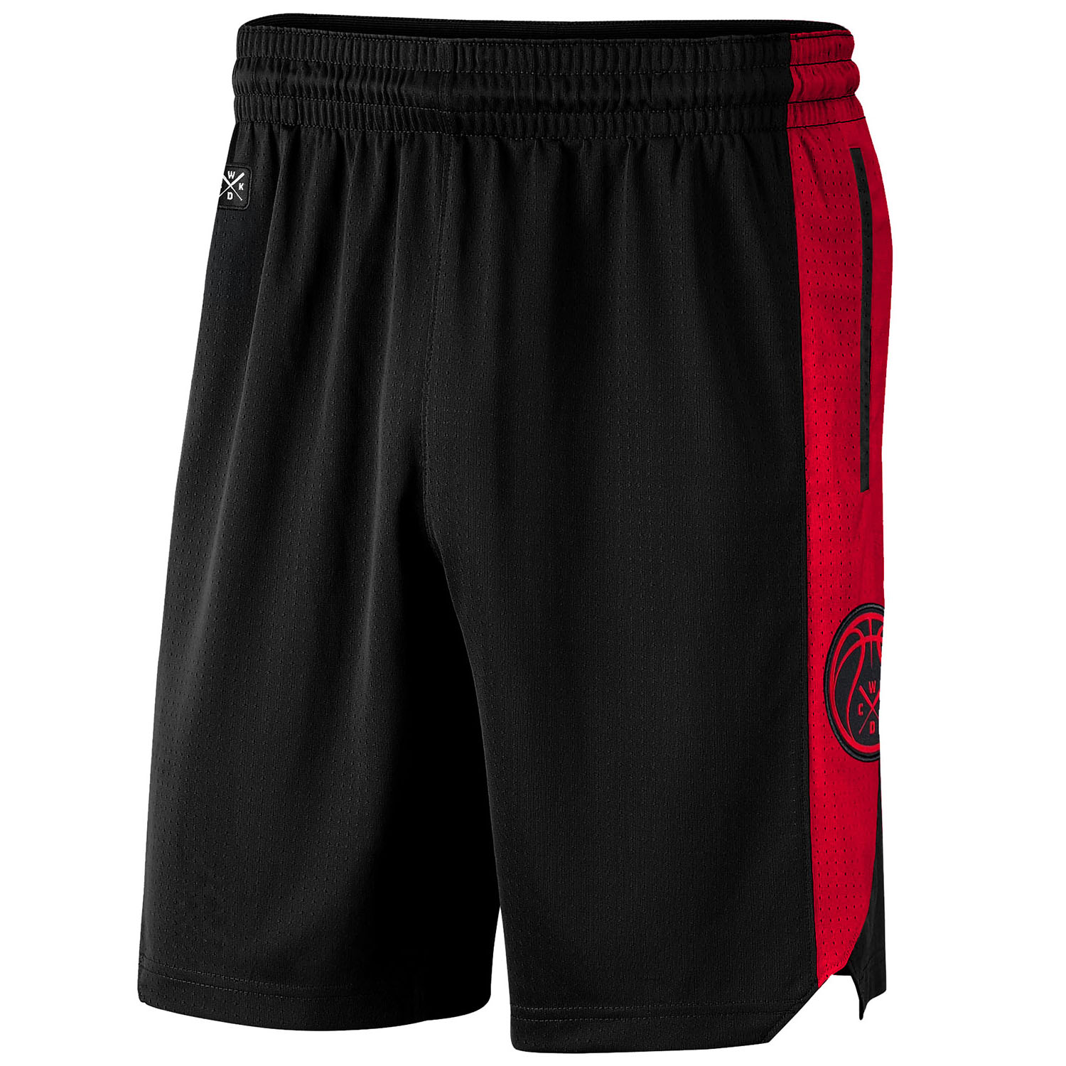 WICKED ONE Fitness Shorts, Highlight, black-red, S