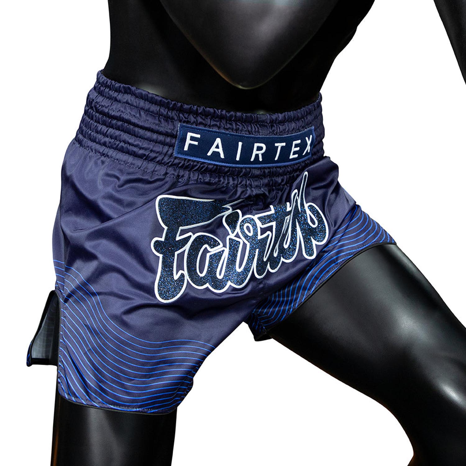 Fairtex Muay Thai Shorts, BS1930, Blue Ocean, blau, L