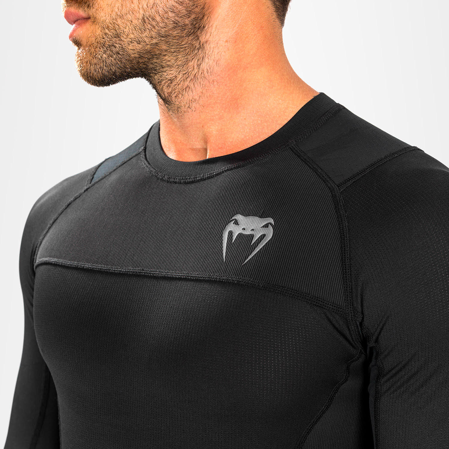 VENUM Rashguard, L/S, G-Fit Air, schwarz, M