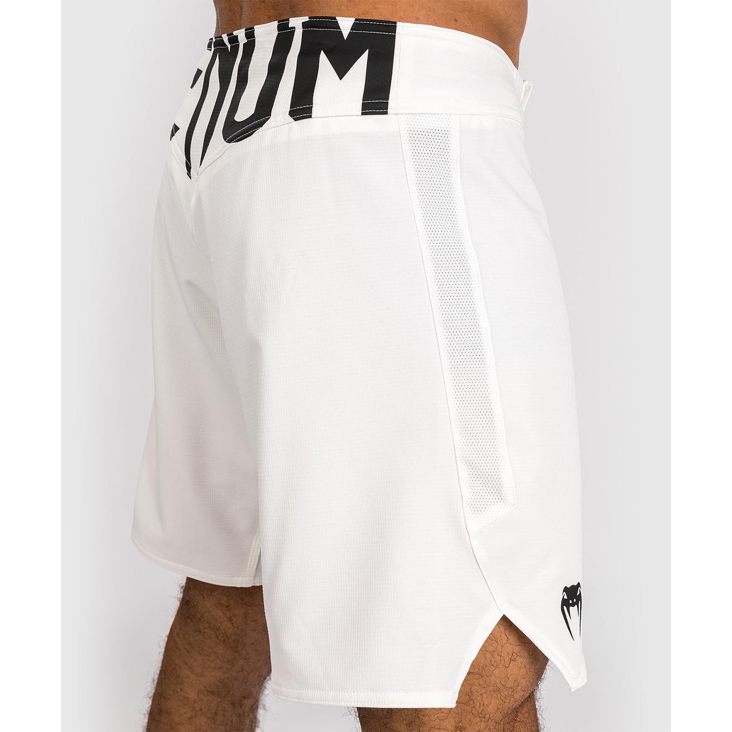 VENUM MMA Fight Shorts, Light 5.0, white-black, L