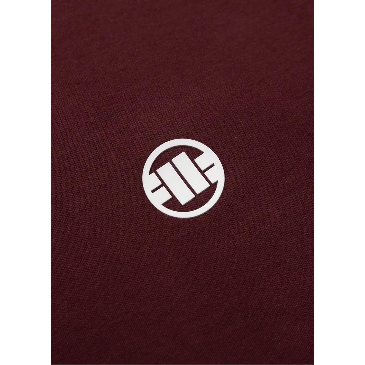 Pit Bull West Coast T-Shirt, Small Logo, dark red, XXXL