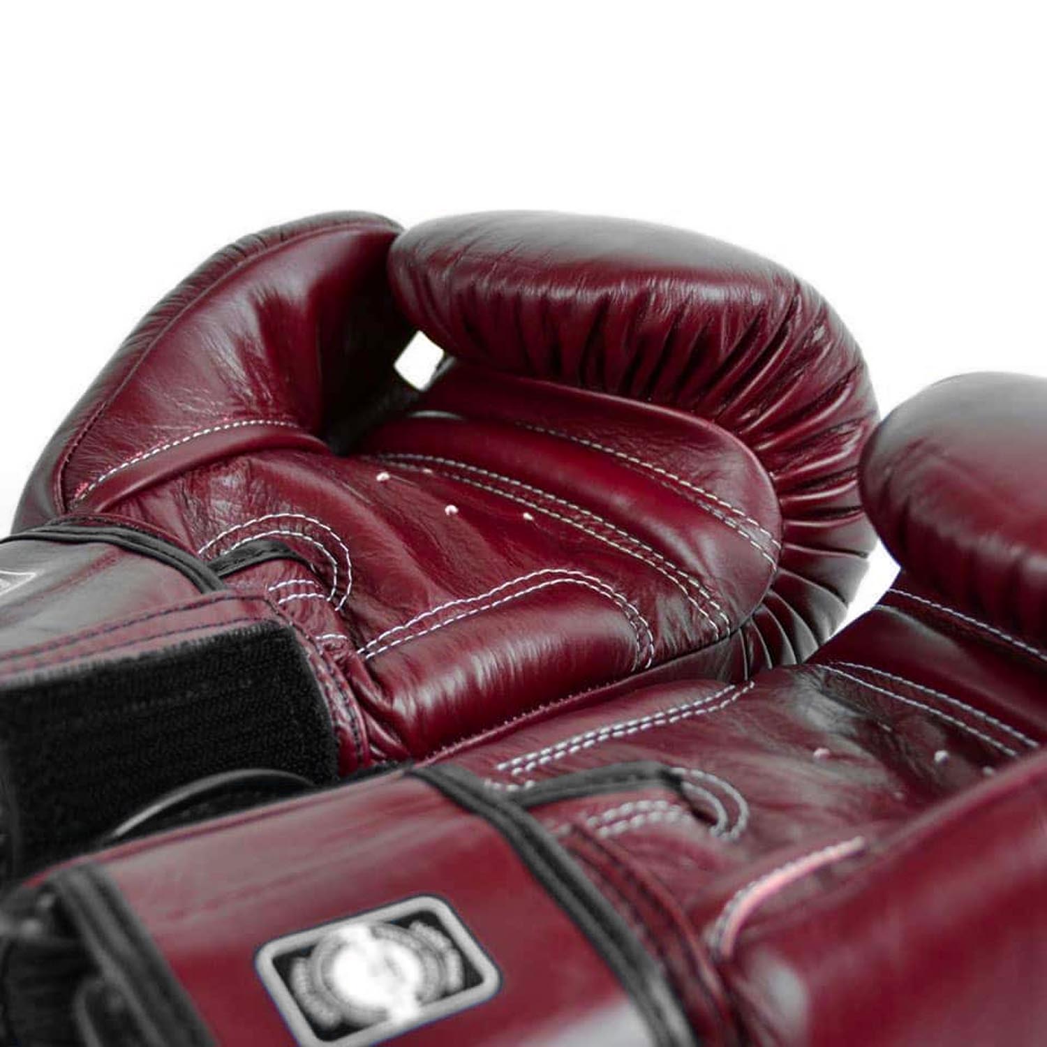 TWINS Special Boxing Gloves, Leather, BGVL-3, winered, 12 Oz