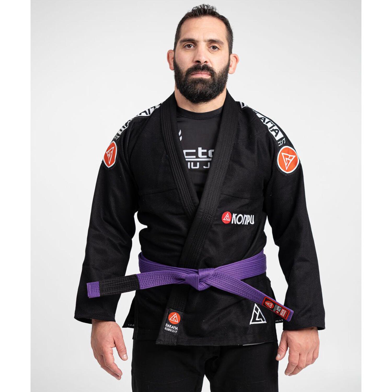 Nakama BJJ GI, Konpu, schwarz, A1 L