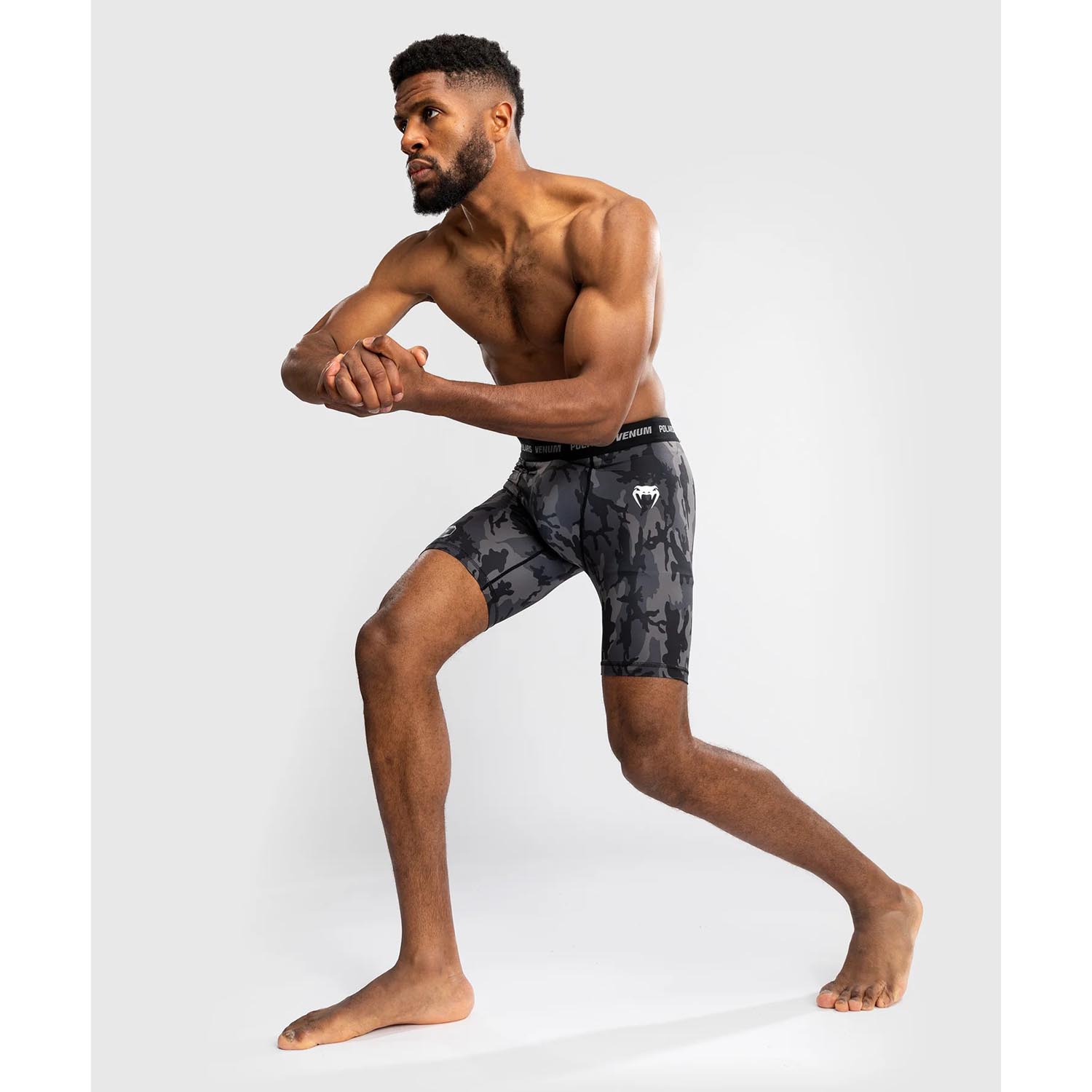 VENUM Compression Shorts, Polaris, black-grey, XXL