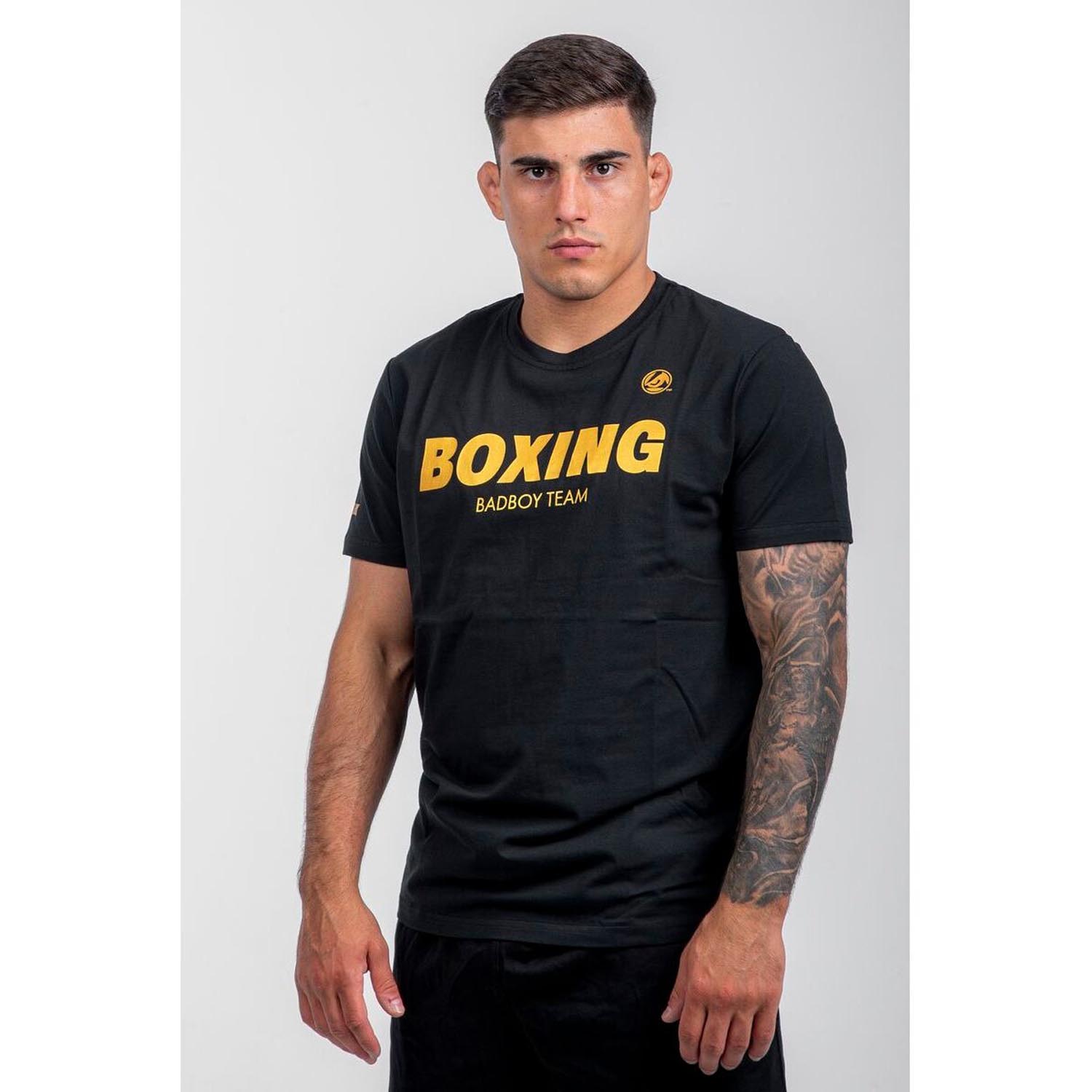 Bad Boy T-Shirt, Boxing, black-white