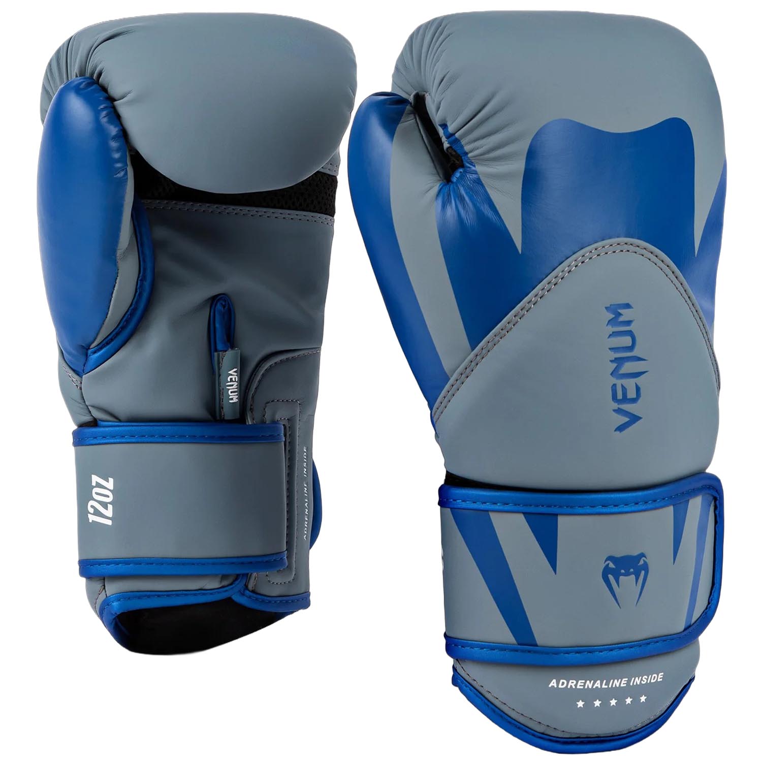 VENUM Boxing Gloves, Challenger 4.0, grey-blue, 10 Oz