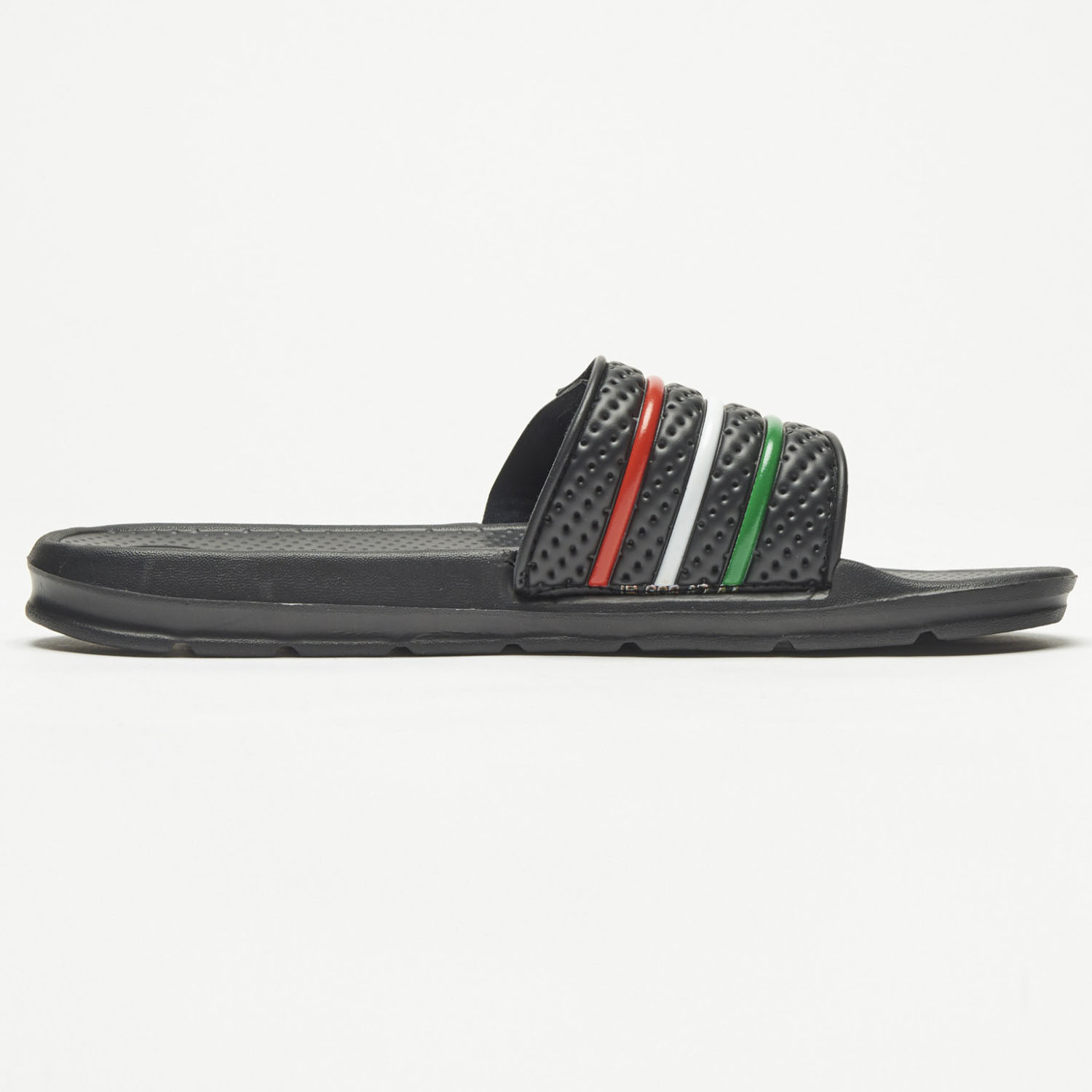 LEONE Badesandalen, Flag, schwarz, 40