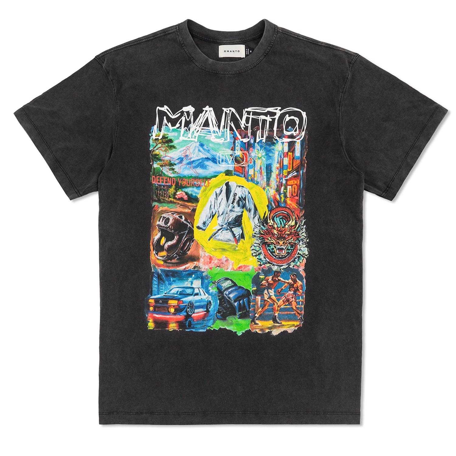 MANTO T-Shirt, Ivo, black