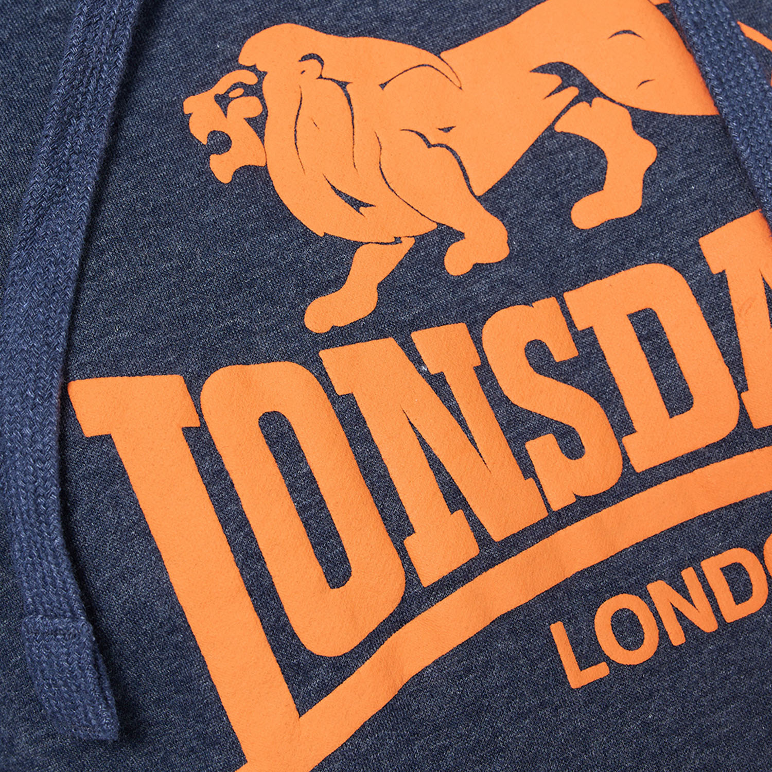 Lonsdale Hoody, Gledfield, navy-orange, M
