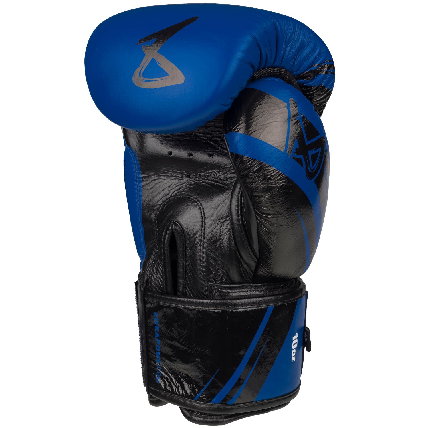 8 WEAPONS Boxing Gloves, Shift Competition, blue-black, 10 Oz