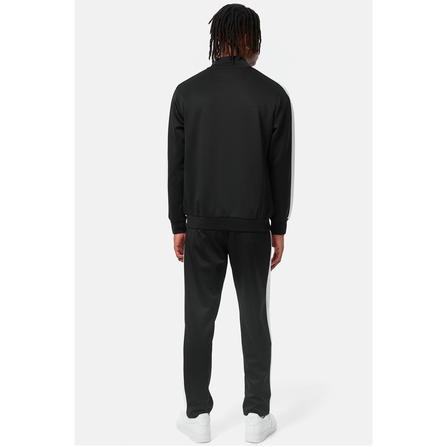 Lonsdale Tracksuit, Manhay, black-white XL